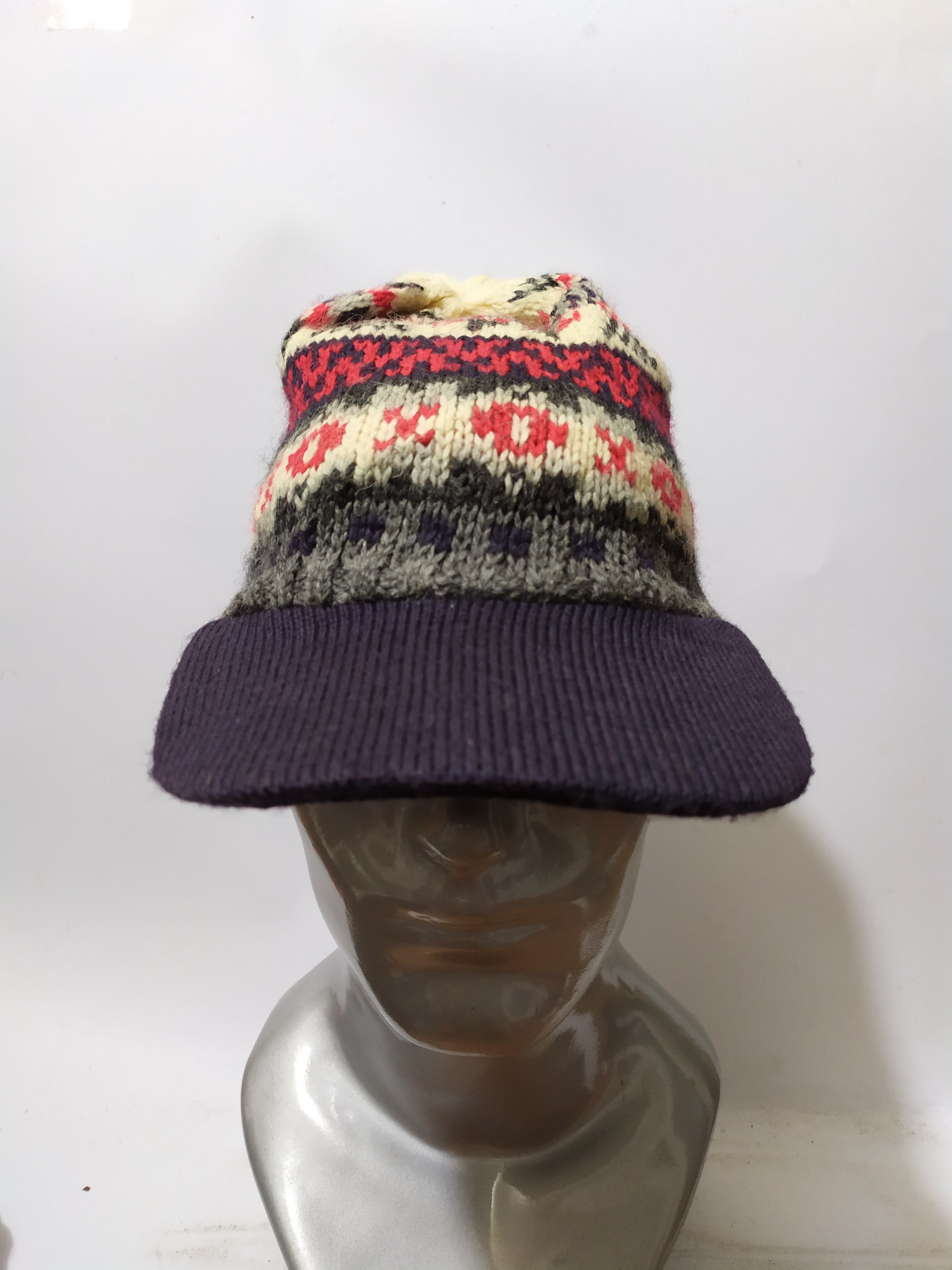 Designer Warren Scott Navajo Knitted Hats Size ONE SIZE - 3 Thumbnail