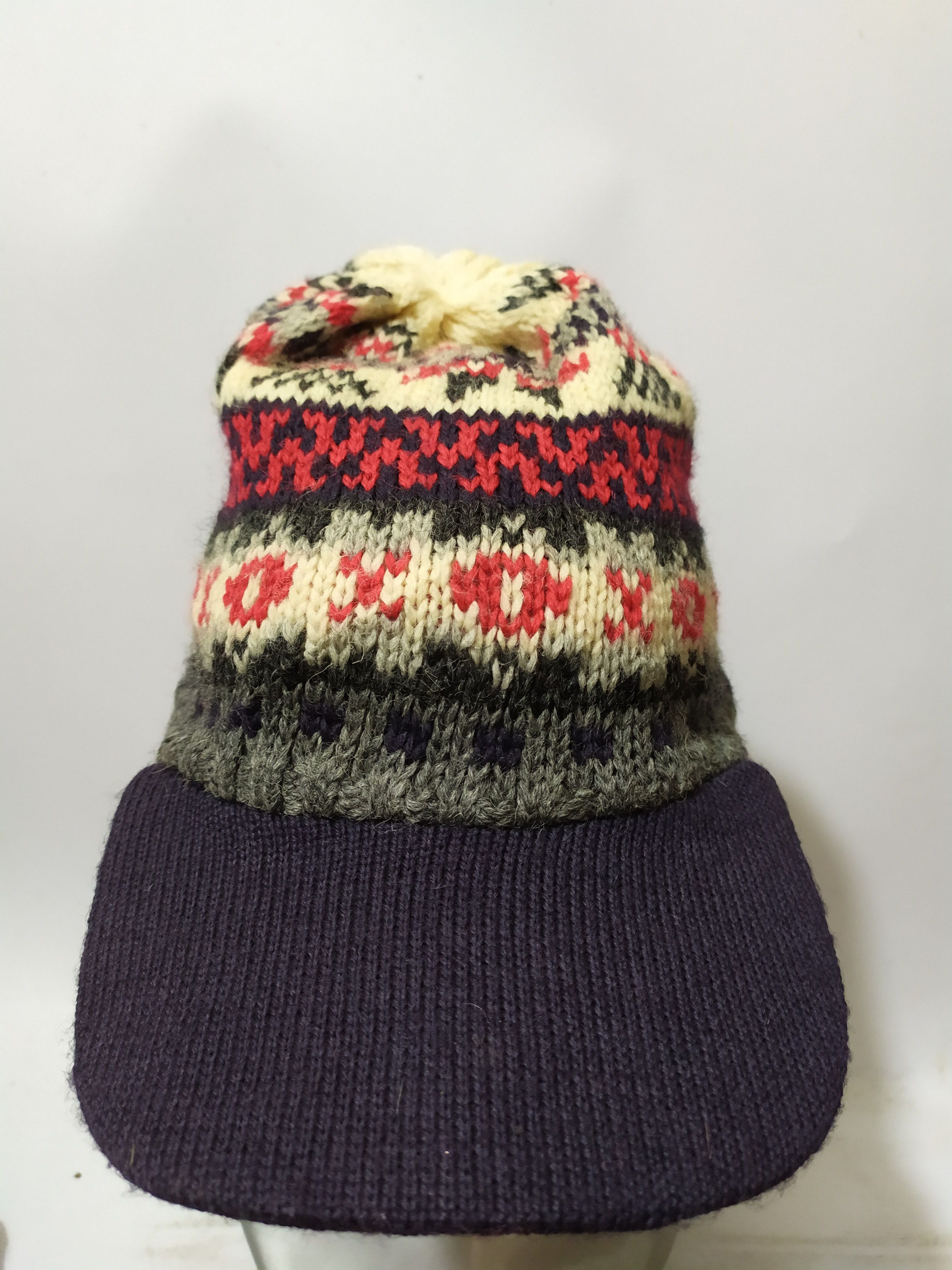 Designer Warren Scott Navajo Knitted Hats Size ONE SIZE - 4 Thumbnail