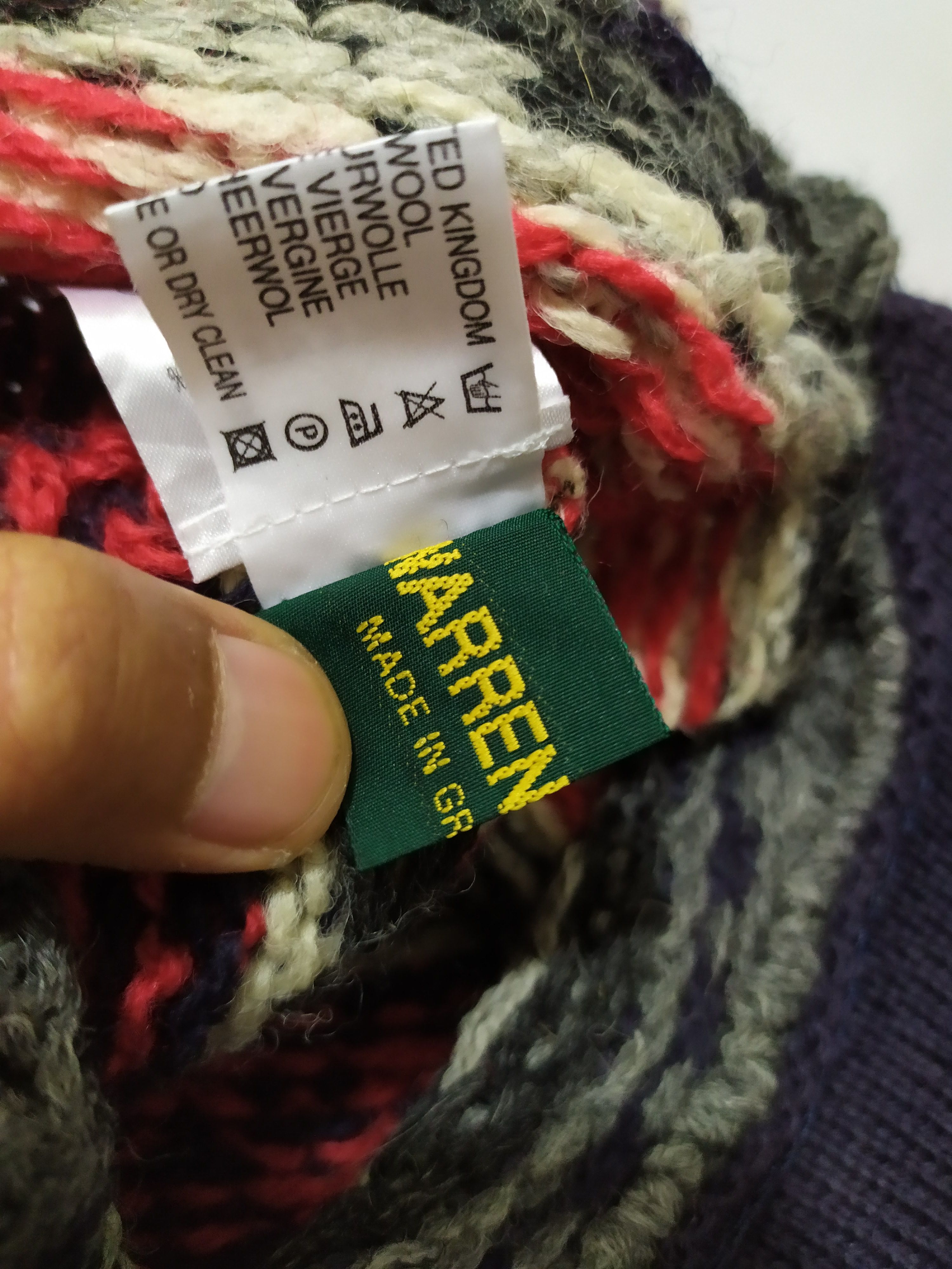 Designer Warren Scott Navajo Knitted Hats Size ONE SIZE - 7 Thumbnail