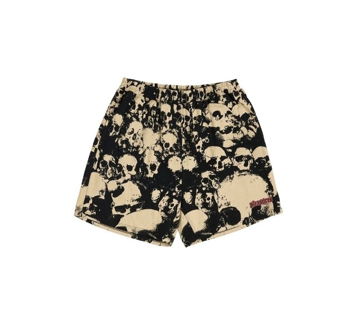 pleasures-despair-skull-shorts-xxl-grailed