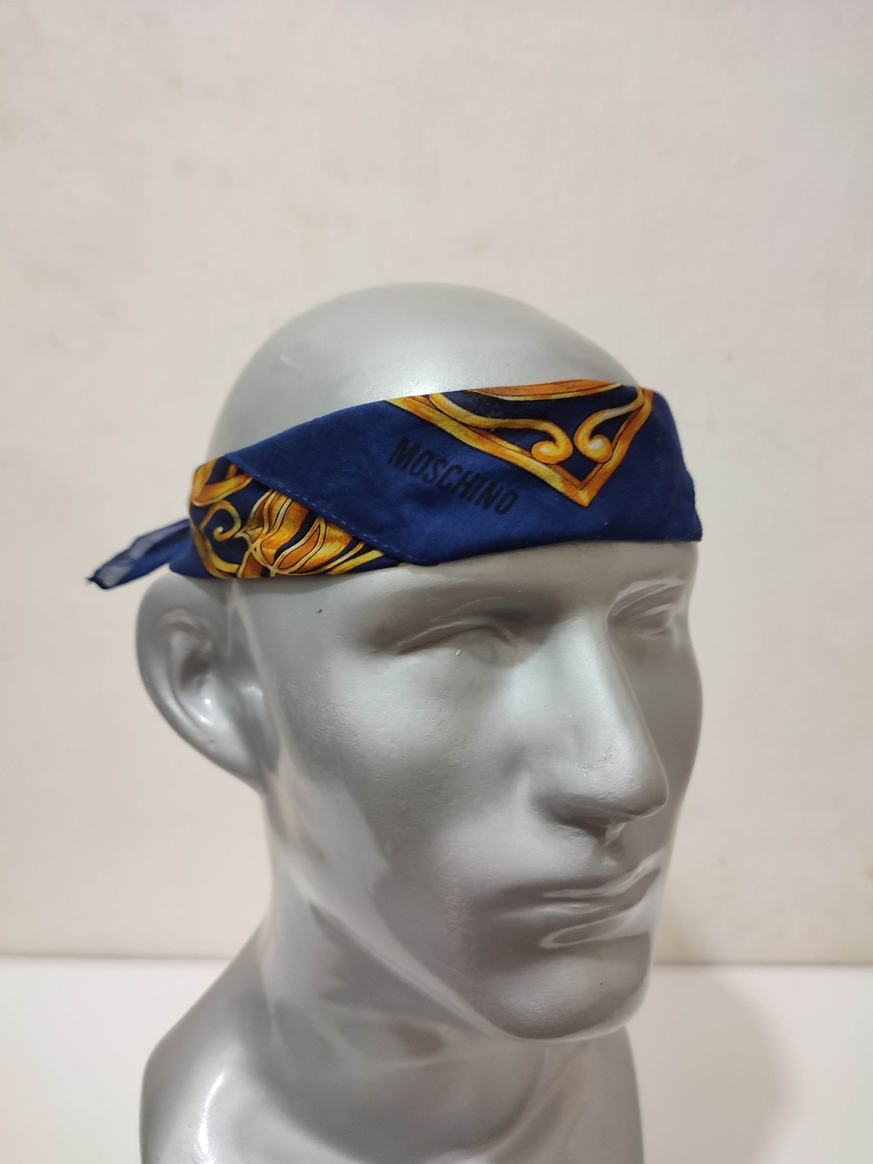 Moschino Moschino Handkerchief Neckerchief masked headband Size ONE SIZE - 5 Thumbnail