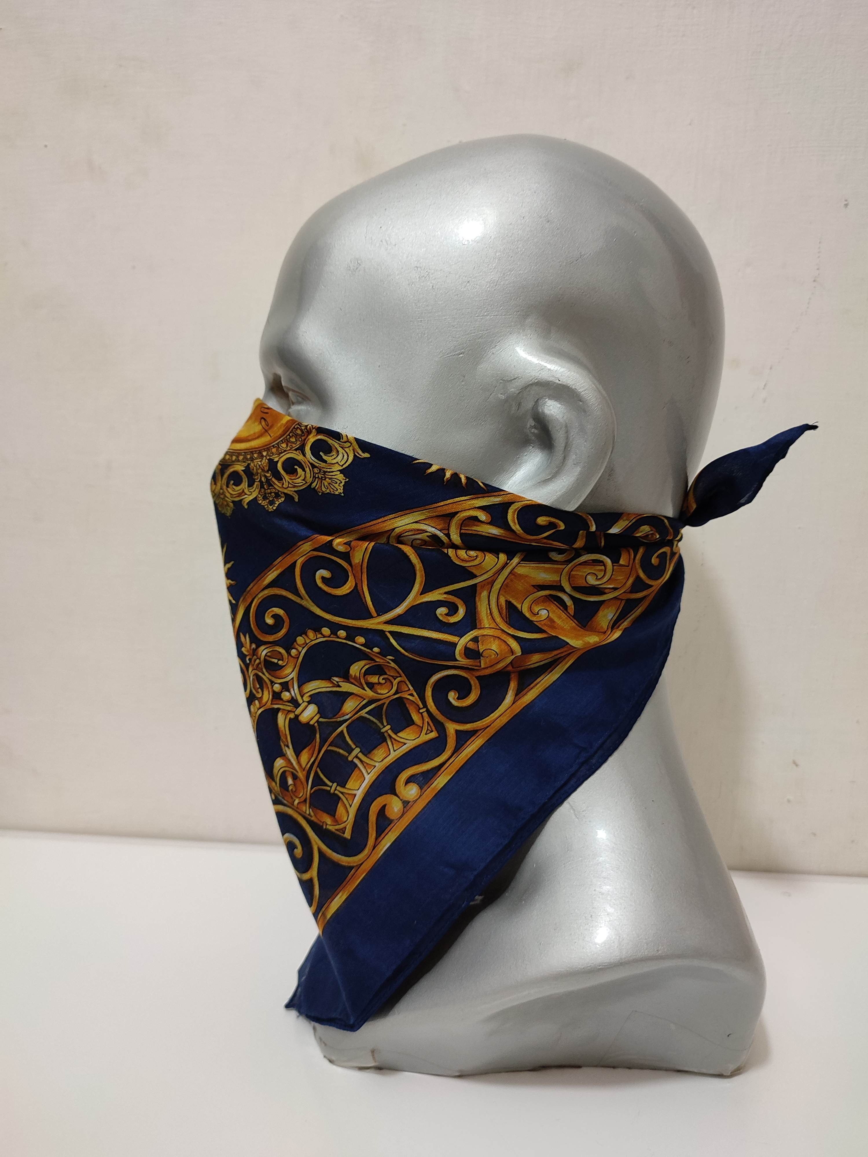 Moschino Moschino Handkerchief Neckerchief masked headband Size ONE SIZE - 3 Thumbnail