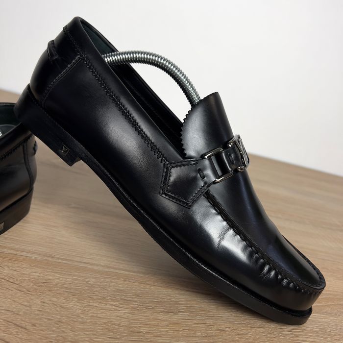 Louis Vuitton Major Loafer Graphite. Size 07.5