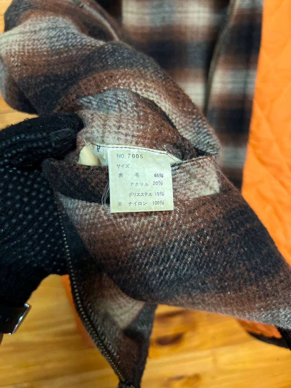 Vintage VINTAGE THE ROUND AMERICA WOOL PLAID TARTAN JACKET Size US M / EU 48-50 / 2 - 14 Thumbnail