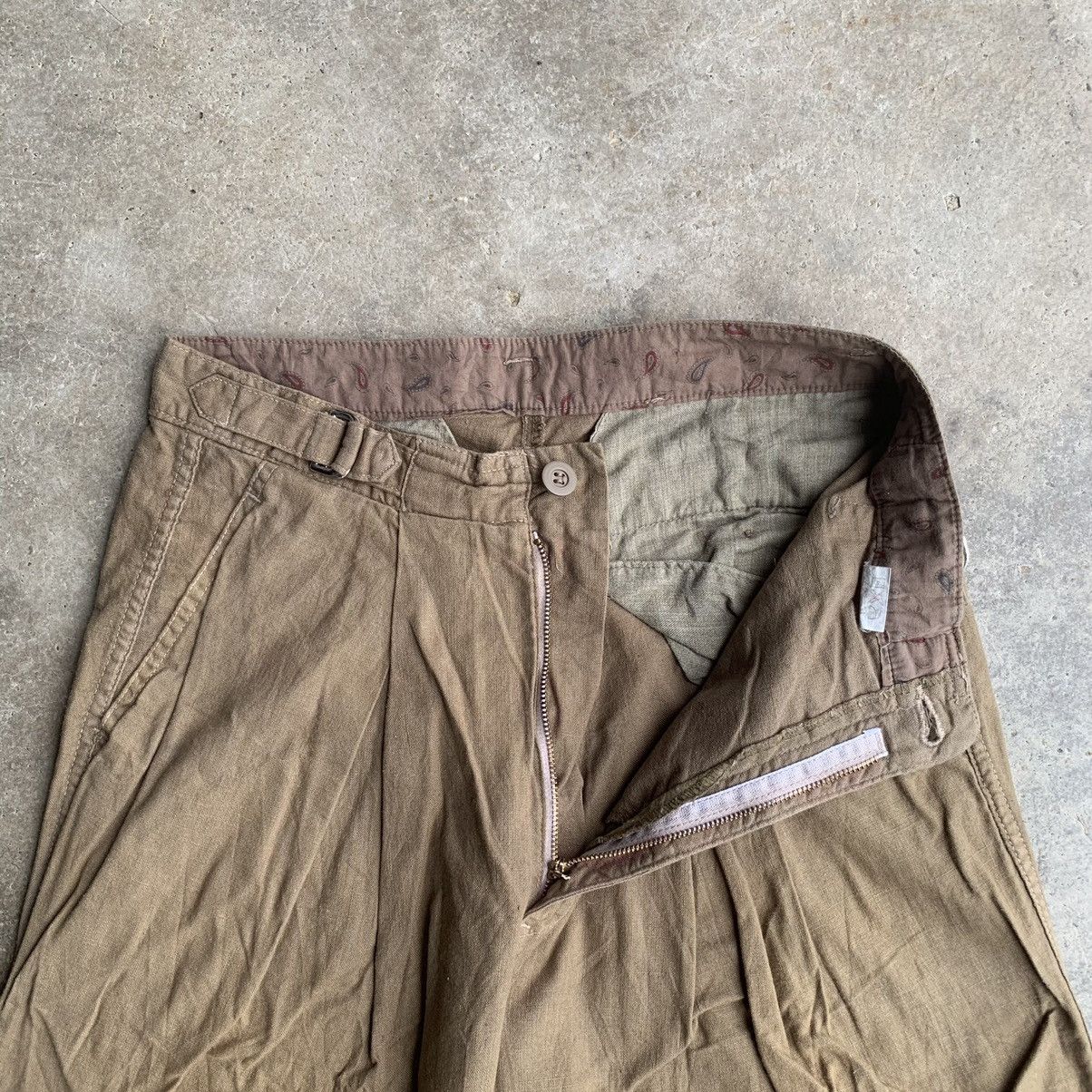 Japanese Brand Japanese Vintage 28x31 Baggy Cotton Pants Size US 28 / EU 44 - 8 Thumbnail