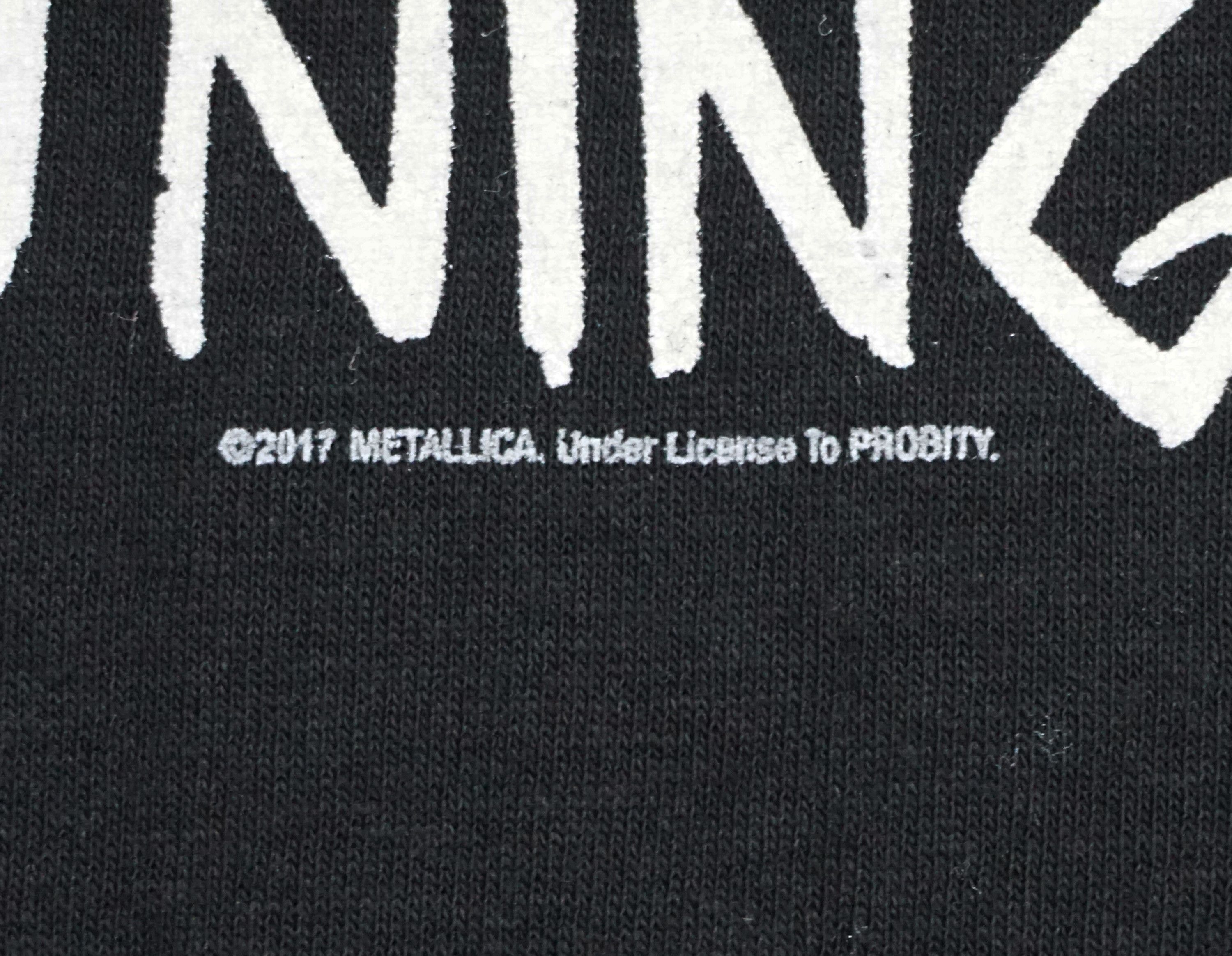 Band Tees × Metallica × Vintage 2017 Metallica "Ride the Lightning" T-Shirt Size US XL / EU 56 / 4 - 3 Thumbnail