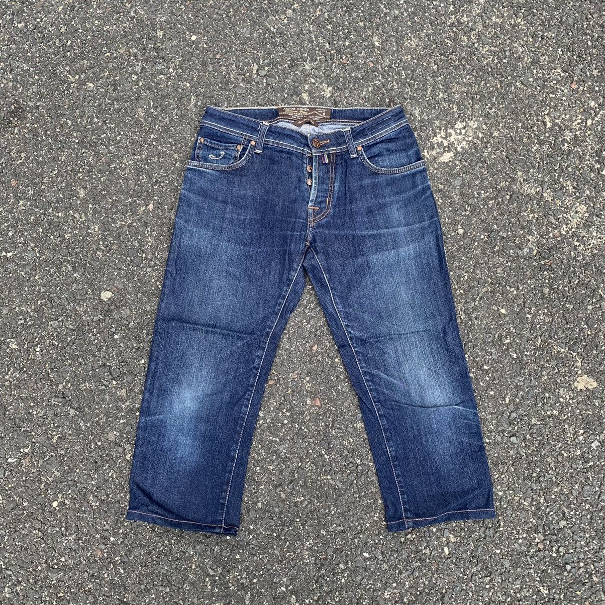 Jacob Cohen Jacob Cohen Jeans Tailored Jeans Handmade CroppedDenim Pants Size US 30 / EU 46 - 1 Thumbnail