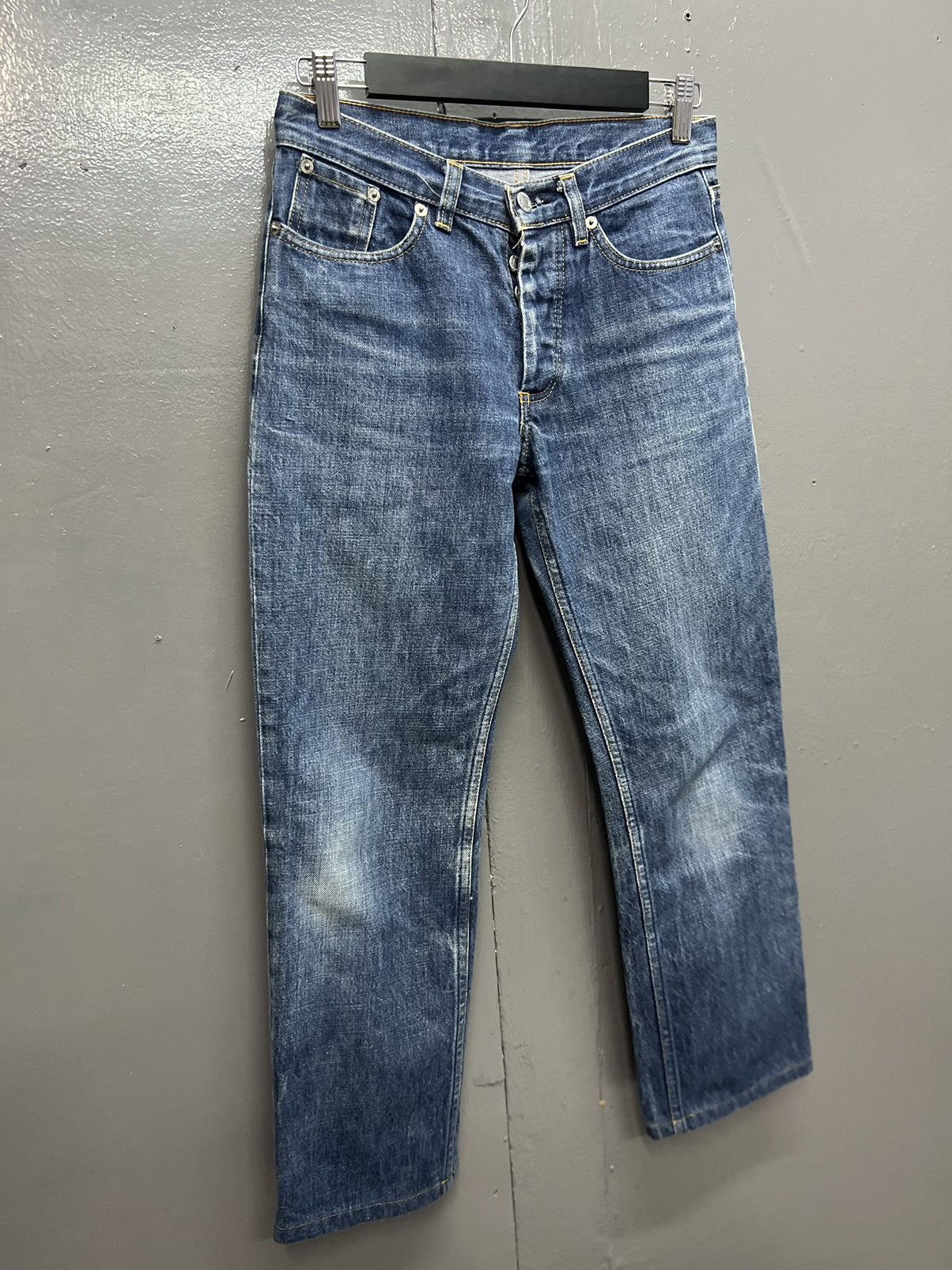 Helmut Lang VINTAGE HELMUT LANG CLASSIC RAW DENIM JEANS SIZE 28 Size US 28 / EU 44 - 2 Thumbnail