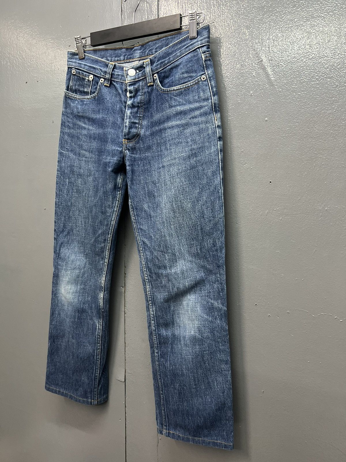 Helmut Lang VINTAGE HELMUT LANG CLASSIC RAW DENIM JEANS SIZE 28 Size US 28 / EU 44 - 3 Thumbnail