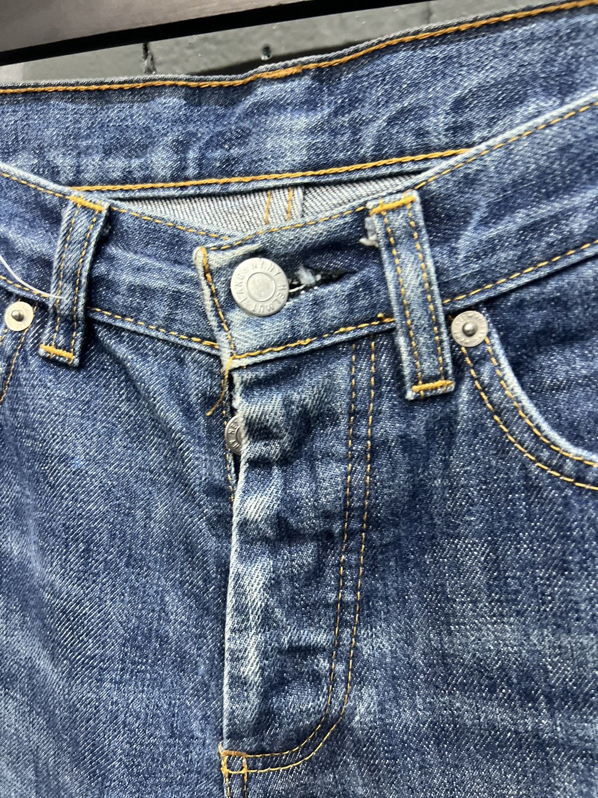 Helmut Lang VINTAGE HELMUT LANG CLASSIC RAW DENIM JEANS SIZE 28 Size US 28 / EU 44 - 4 Thumbnail