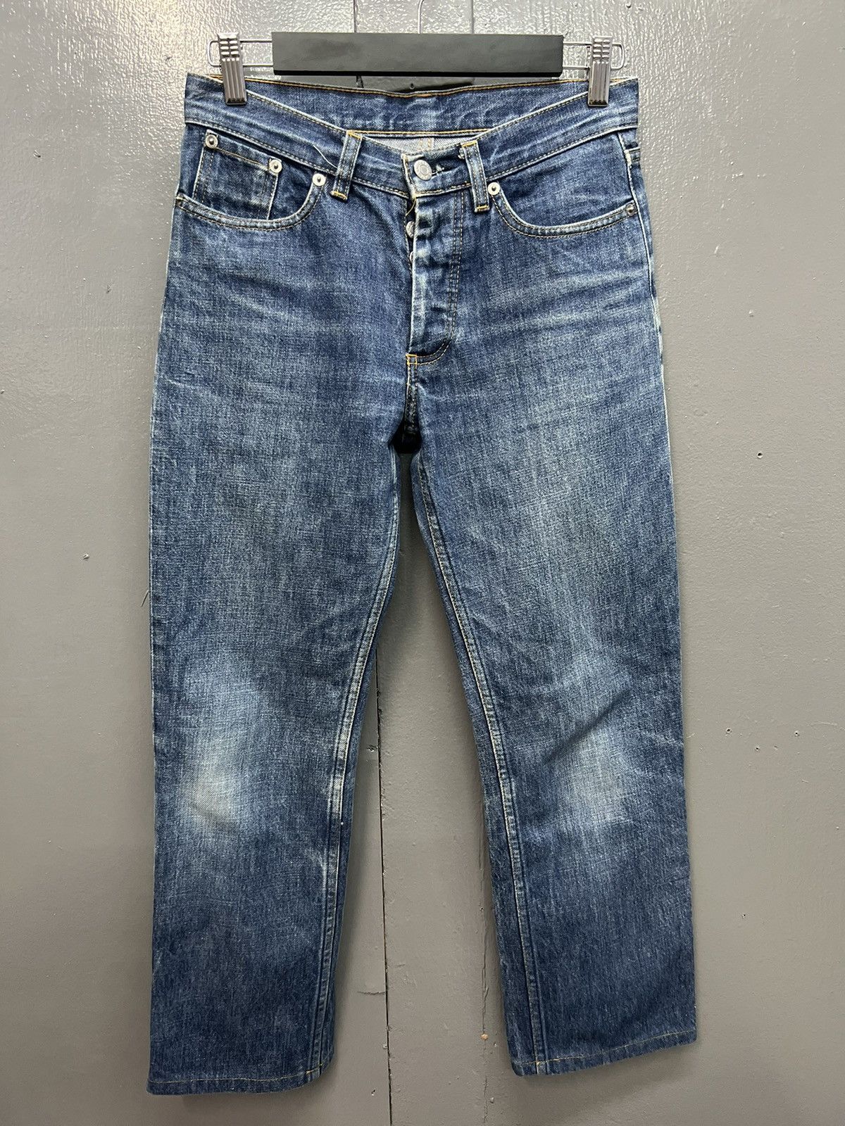 VINTAGE HELMUT LANG CLASSIC RAW DENIM JEANS SIZE 28