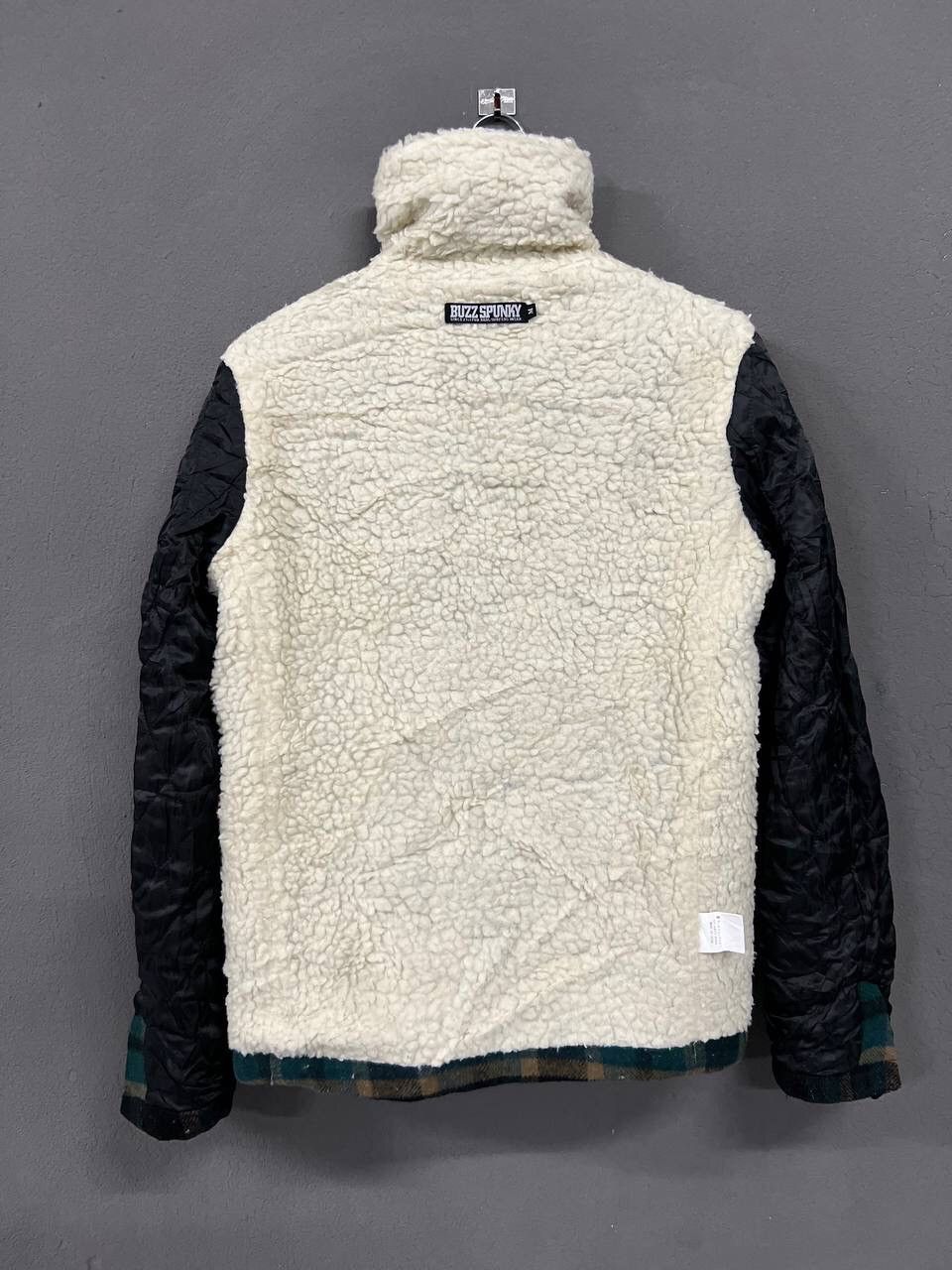 Japanese Brand BUZZ SPUNKY SHERPA LINED PEACOAT JACKET Size US M / EU 48-50 / 2 - 9 Thumbnail