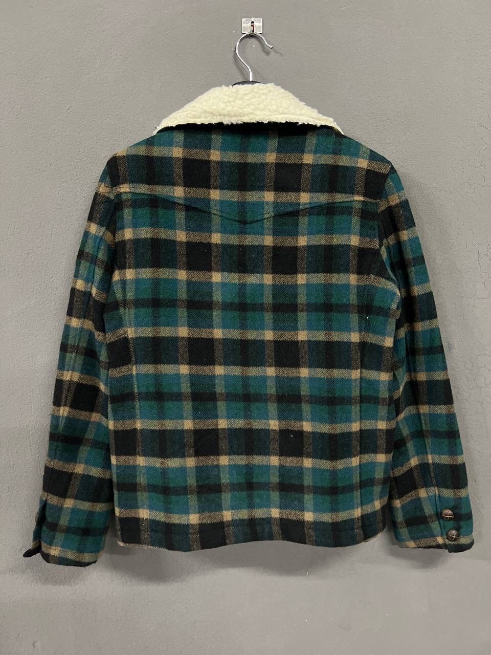 Japanese Brand BUZZ SPUNKY SHERPA LINED PEACOAT JACKET Size US M / EU 48-50 / 2 - 7 Thumbnail