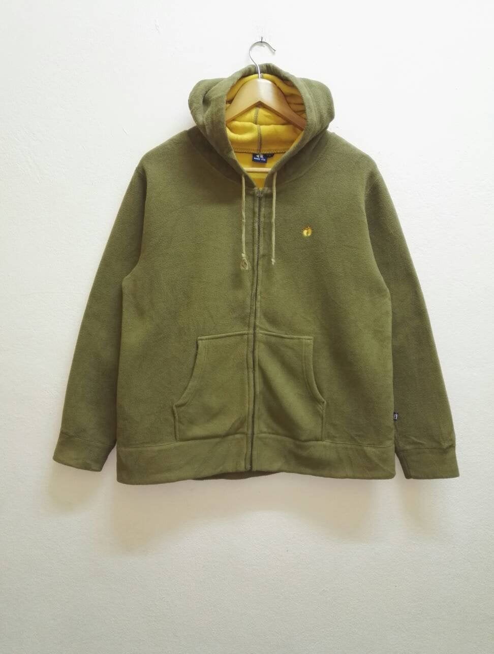 Vintage HANG TEN Fleece Hoodie embroidered Logo