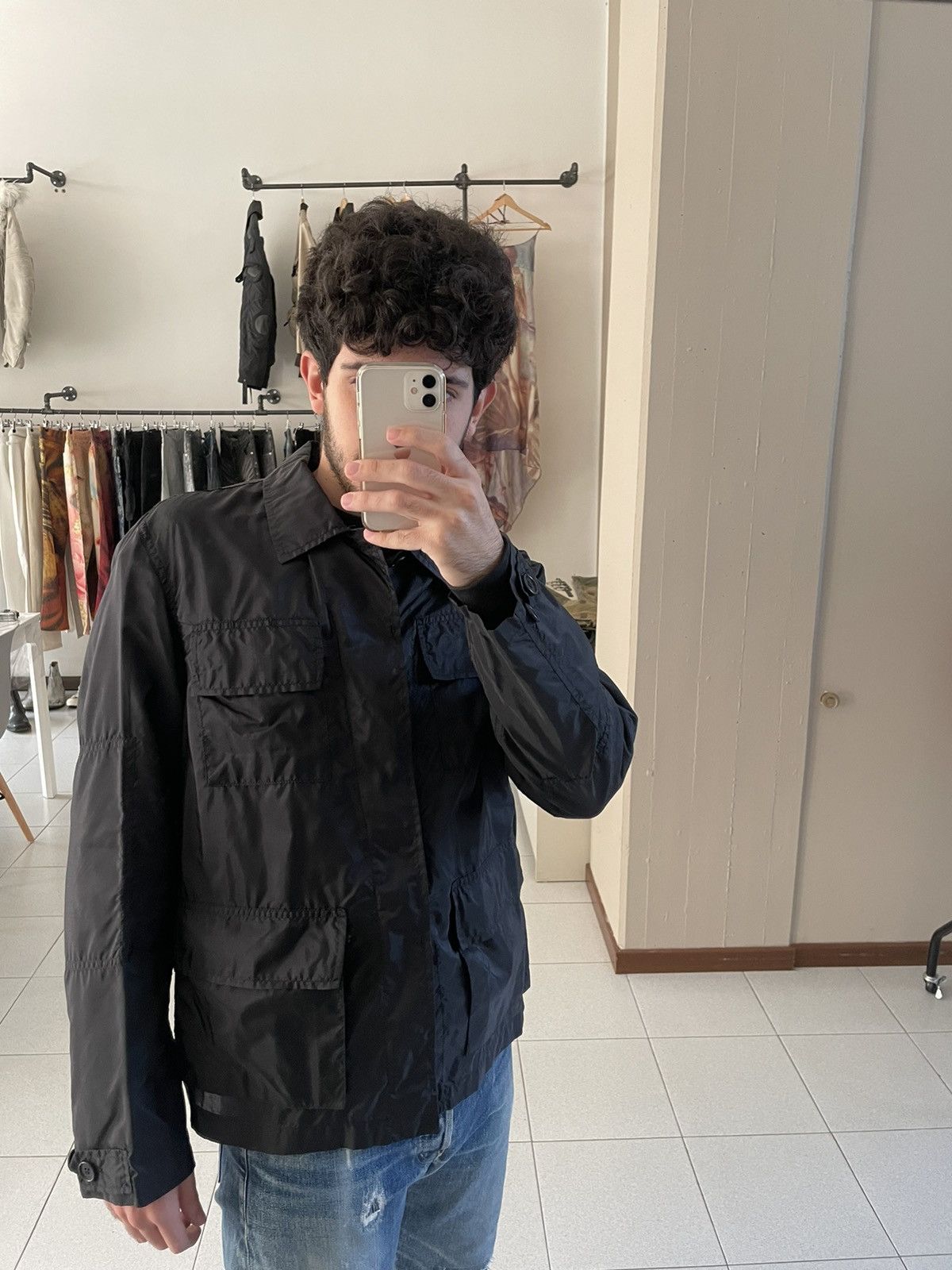 Helmut Lang Rare m65 four pockets light military cargo jacket archive Size US M / EU 48-50 / 2 - 14 Thumbnail