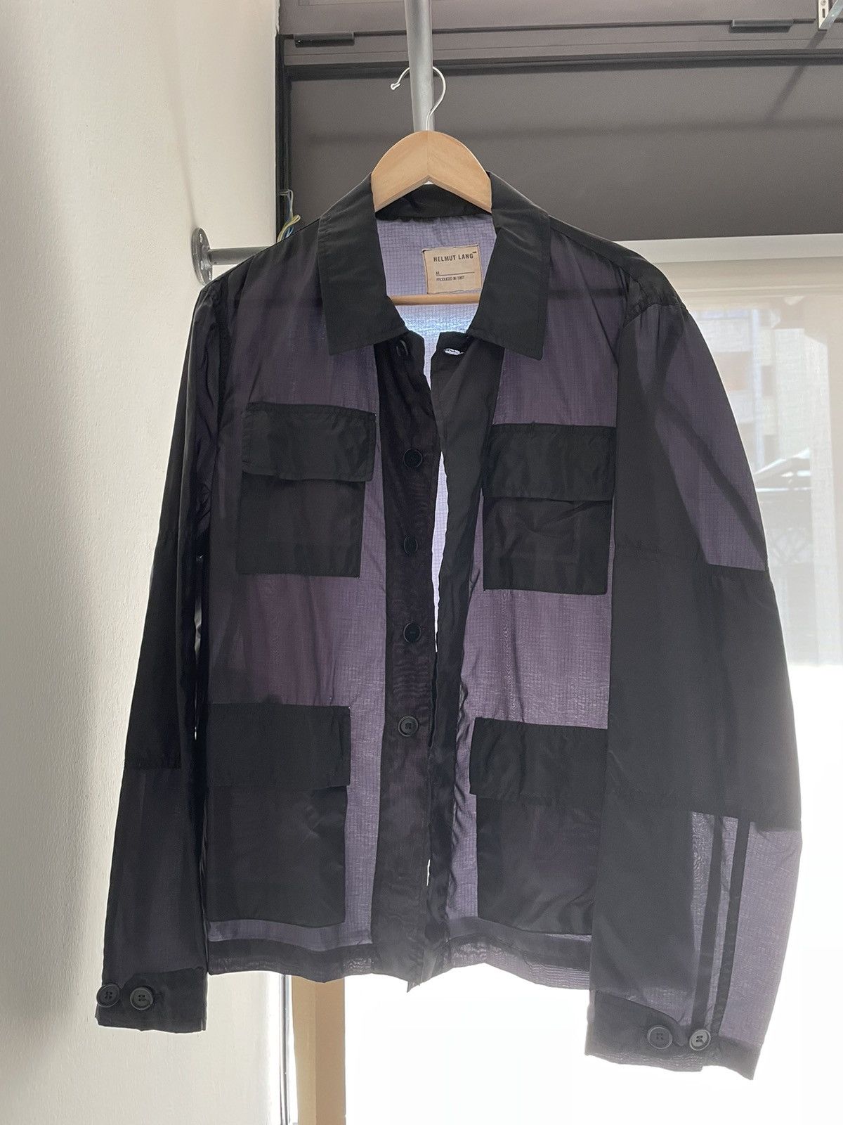 Helmut Lang Rare m65 four pockets light military cargo jacket archive Size US M / EU 48-50 / 2 - 3 Thumbnail