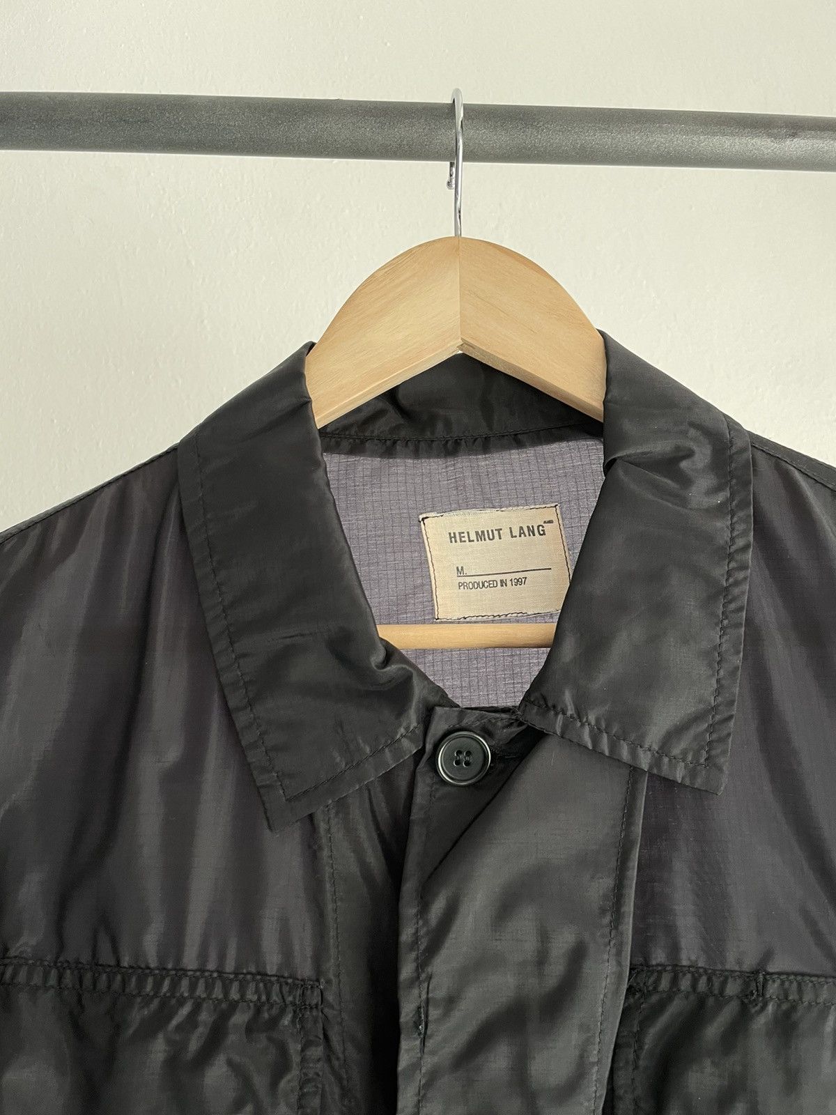 Helmut Lang Rare m65 four pockets light military cargo jacket archive Size US M / EU 48-50 / 2 - 15 Thumbnail