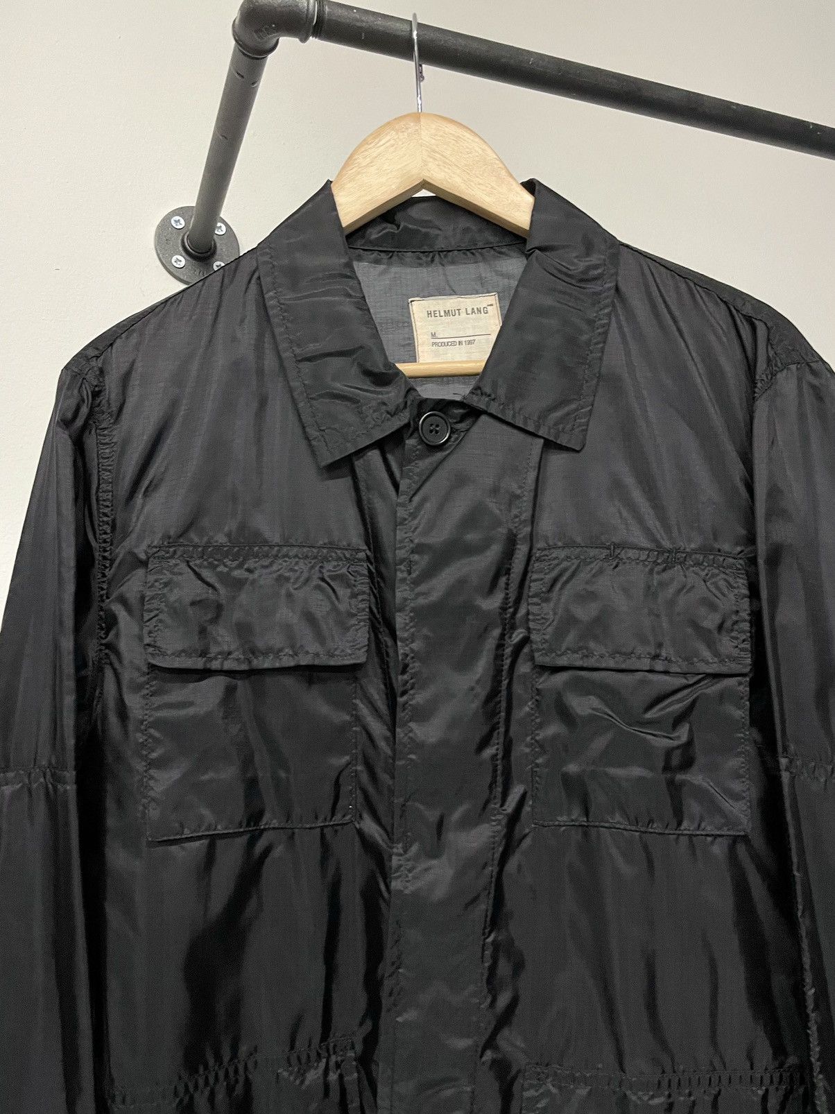 Helmut Lang Rare m65 four pockets light military cargo jacket archive Size US M / EU 48-50 / 2 - 4 Thumbnail
