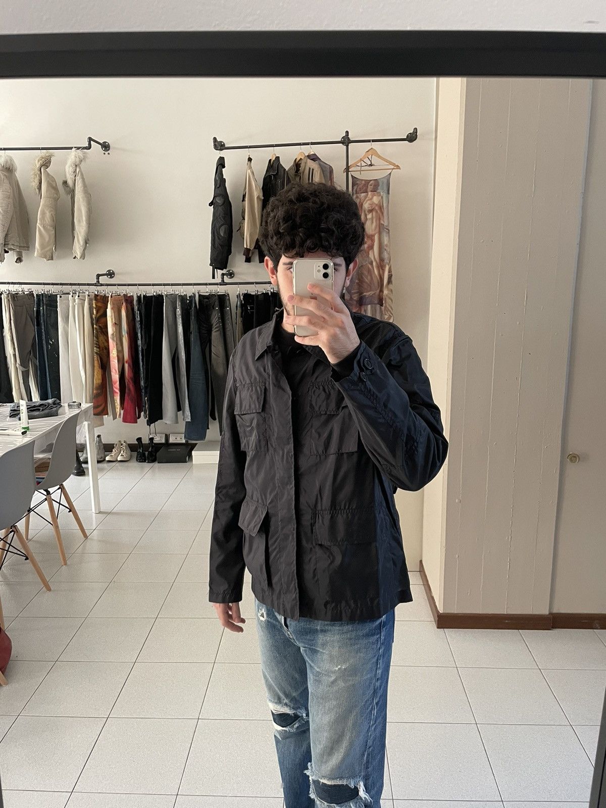 Helmut Lang Rare m65 four pockets light military cargo jacket archive Size US M / EU 48-50 / 2 - 8 Thumbnail