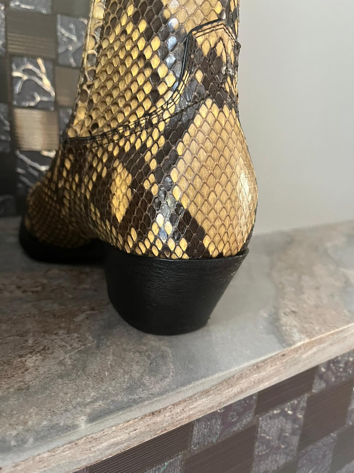 Saint Laurent Paris Lukas 40 Zip Boots in Soleado Size US 7 / EU 40 - 9 Thumbnail