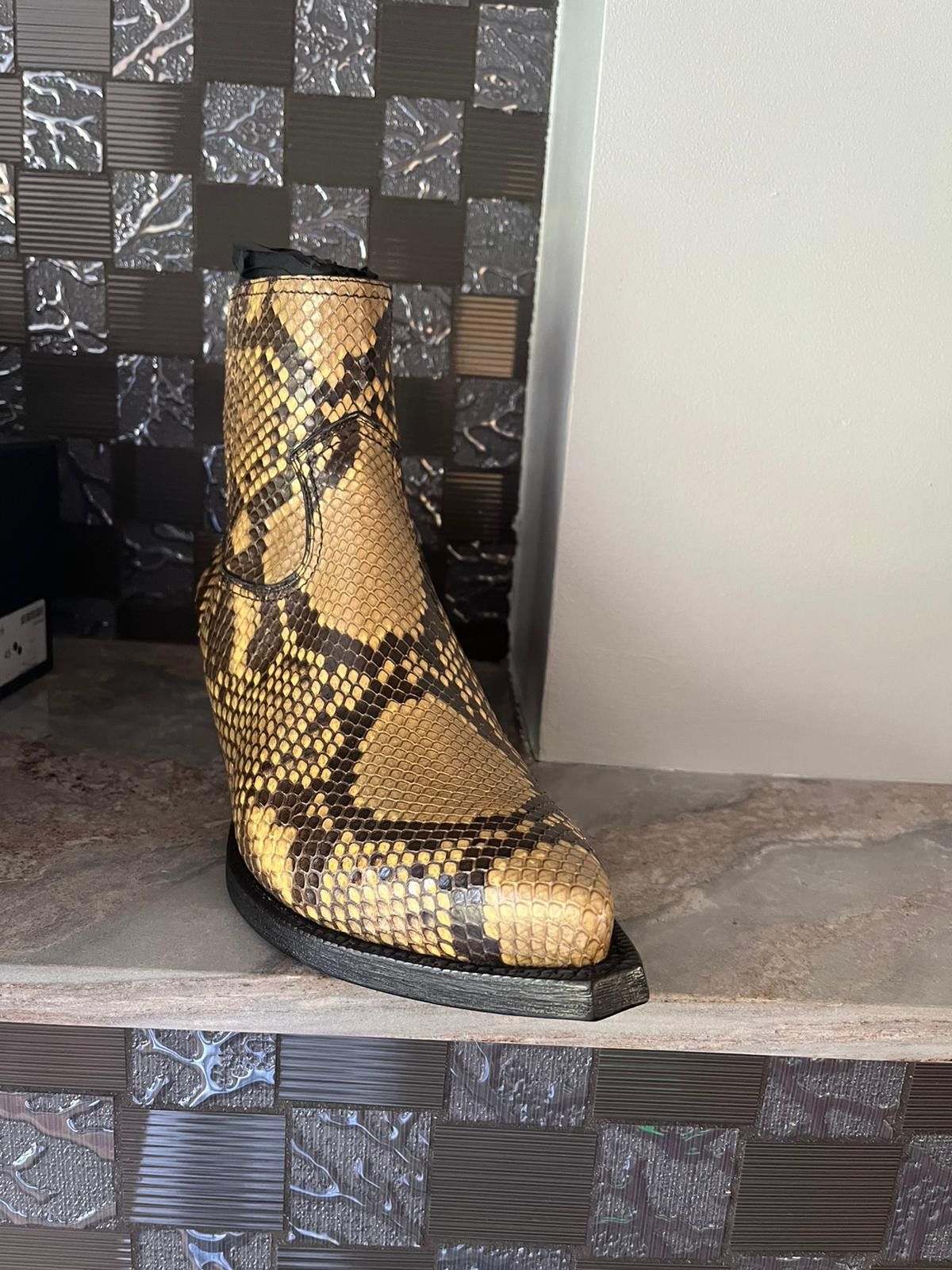 Saint Laurent Paris Lukas 40 Zip Boots in Soleado Size US 7 / EU 40 - 4 Thumbnail