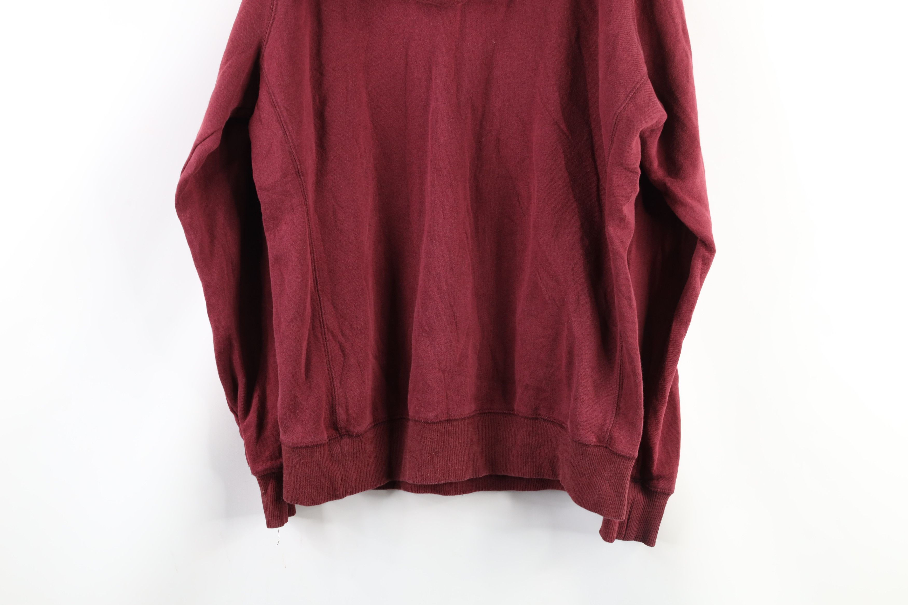Nike Vintage Nike Scott Center Swoosh Hoodie Sweatshirt Maroon Size US XL / EU 56 / 4 - 11 Thumbnail