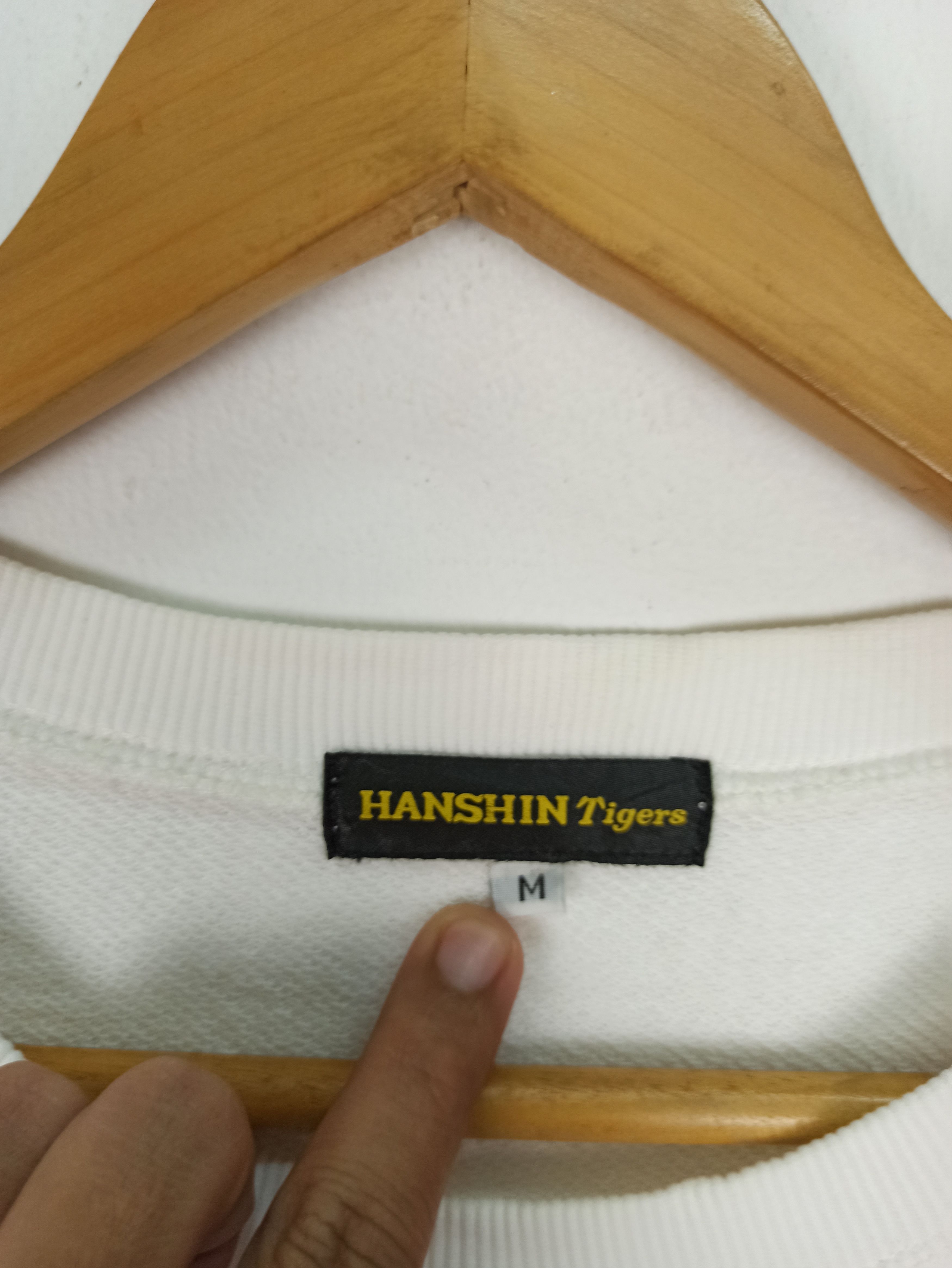 Japanese Brand Vintage Hanshin Tiger Big Logo Sweatshirt Crewneck Size US M / EU 48-50 / 2 - 11 Thumbnail