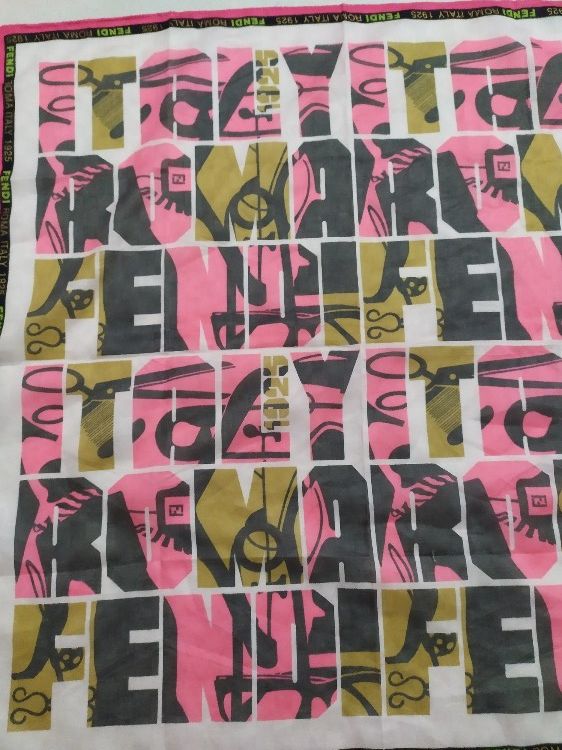 Fendi FENDI Handkerchief/Neckerchief/Bandana/Headband/Mask Size ONE SIZE - 9 Thumbnail