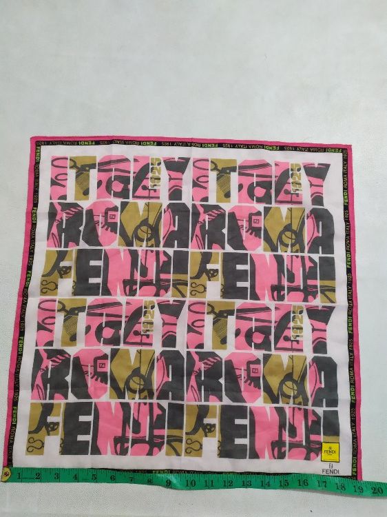 Fendi FENDI Handkerchief/Neckerchief/Bandana/Headband/Mask Size ONE SIZE - 8 Thumbnail