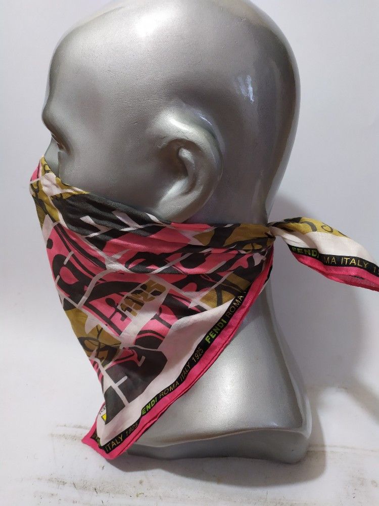 Fendi FENDI Handkerchief/Neckerchief/Bandana/Headband/Mask Size ONE SIZE - 5 Thumbnail