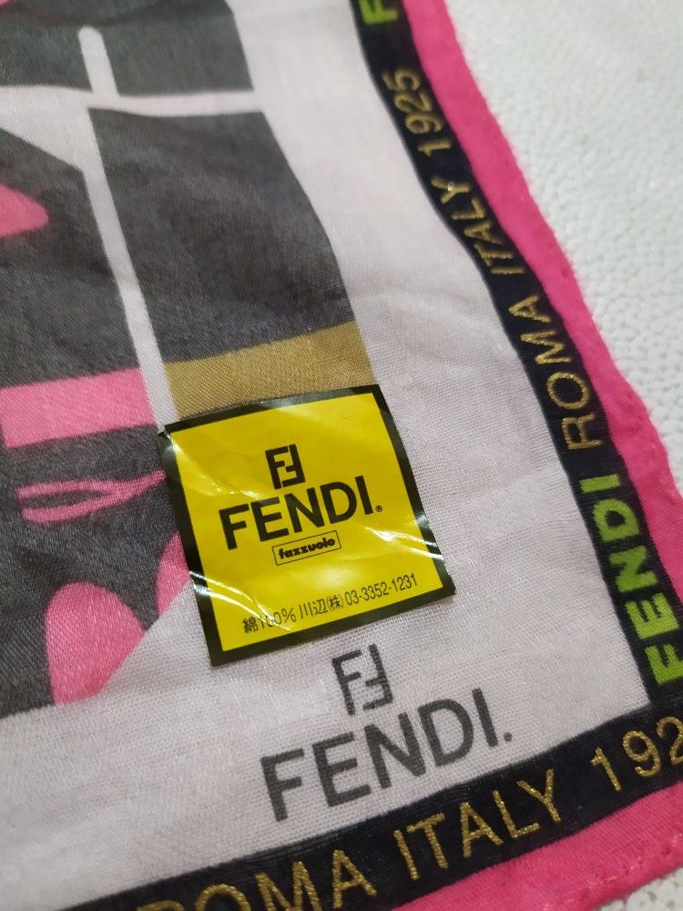 Fendi FENDI Handkerchief/Neckerchief/Bandana/Headband/Mask Size ONE SIZE - 11 Thumbnail