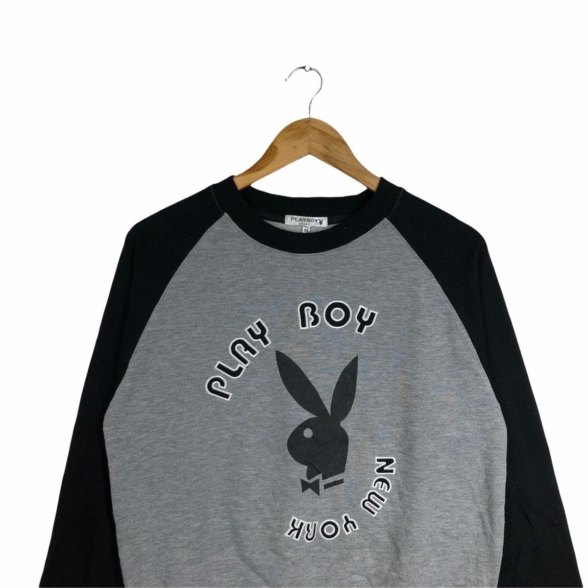 Playboy VINTAGE PLAYBOY BUNNY SWEATSHIRT CASUAL JUMPER Size US M / EU 48-50 / 2 - 2 Thumbnail