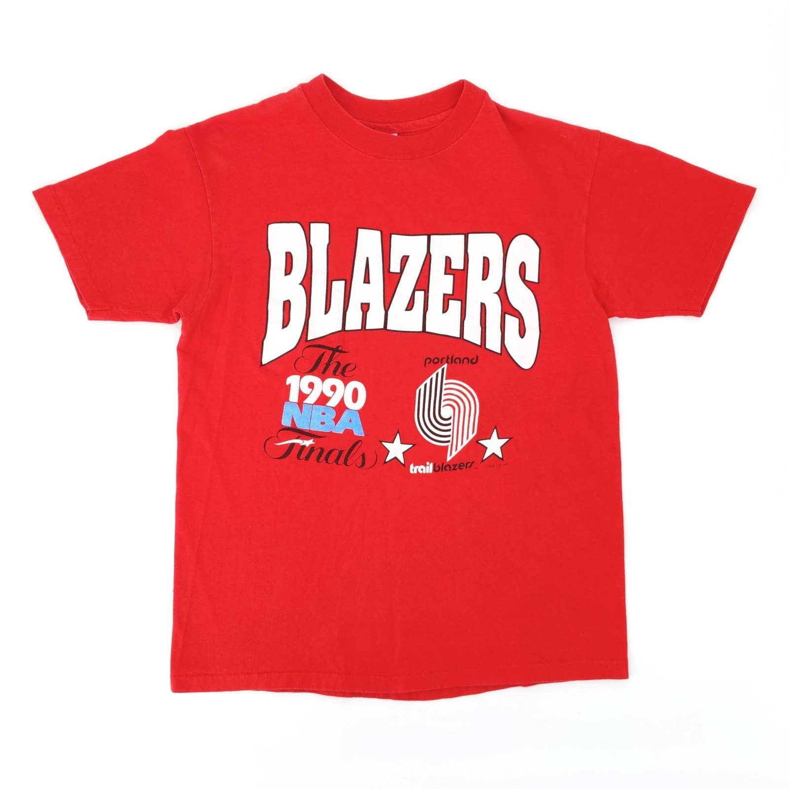 1990 Portland Trail Blazers THE store NBA FINALS T SHIRT Size XL Vintage Collectable