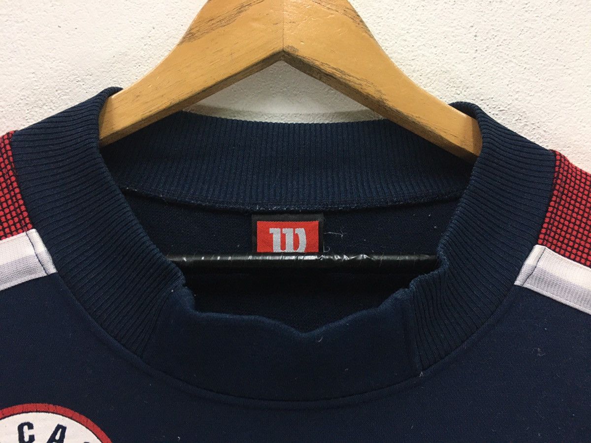 Vintage × Wilson Vintage Wilson Big Logo Multicolour Sweatshirt Size US L / EU 52-54 / 3 - 8 Thumbnail