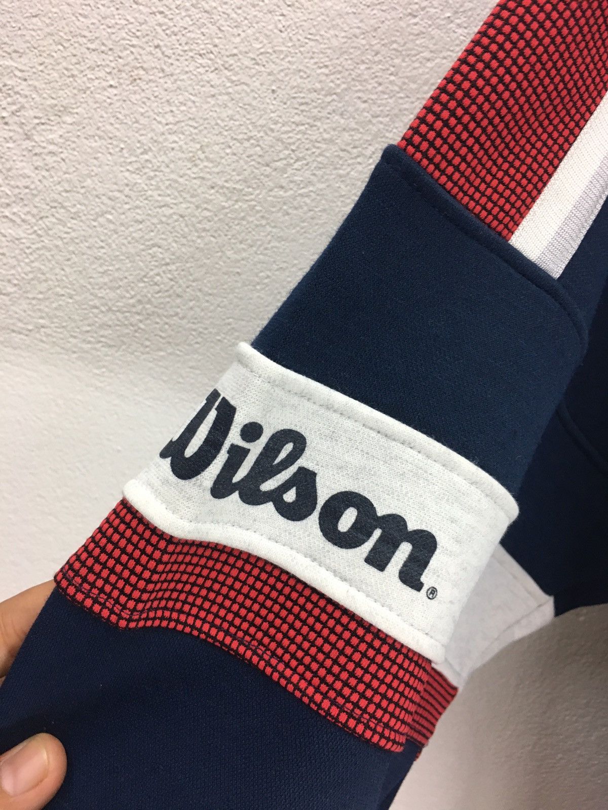 Vintage × Wilson Vintage Wilson Big Logo Multicolour Sweatshirt Size US L / EU 52-54 / 3 - 7 Thumbnail