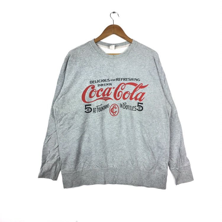 Uniqlo Uniqlo Coca Cola Sweatshirt Casual Jumper Pullover Size US XL / EU 56 / 4 - 1 Thumbnail