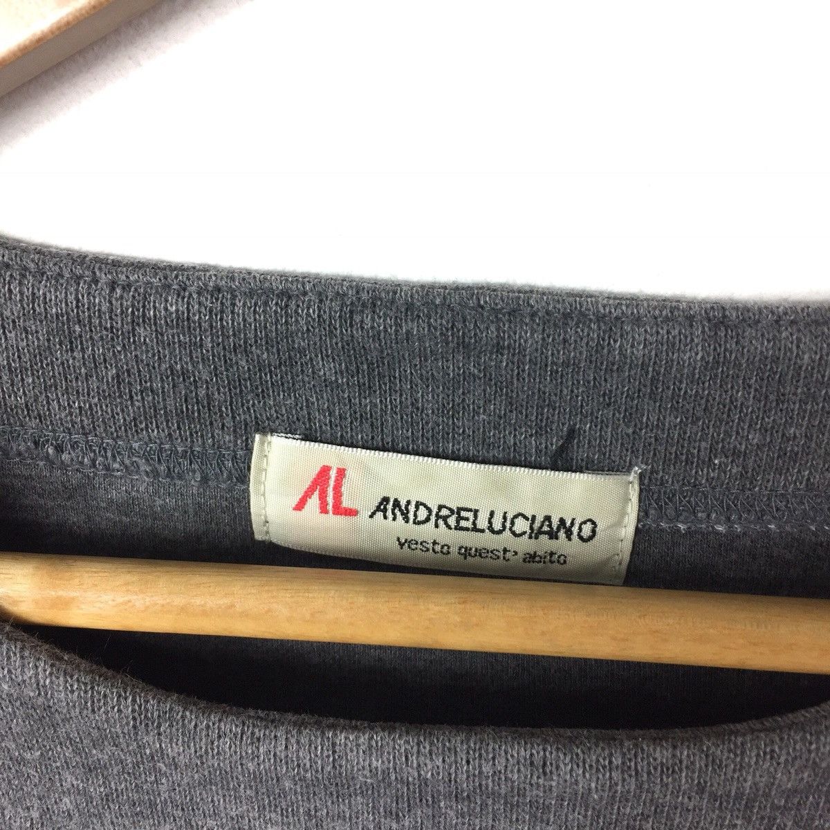 Andreluciano Designer Andre luciano sweatshirt with embroidery Size US M / EU 48-50 / 2 - 2 Thumbnail
