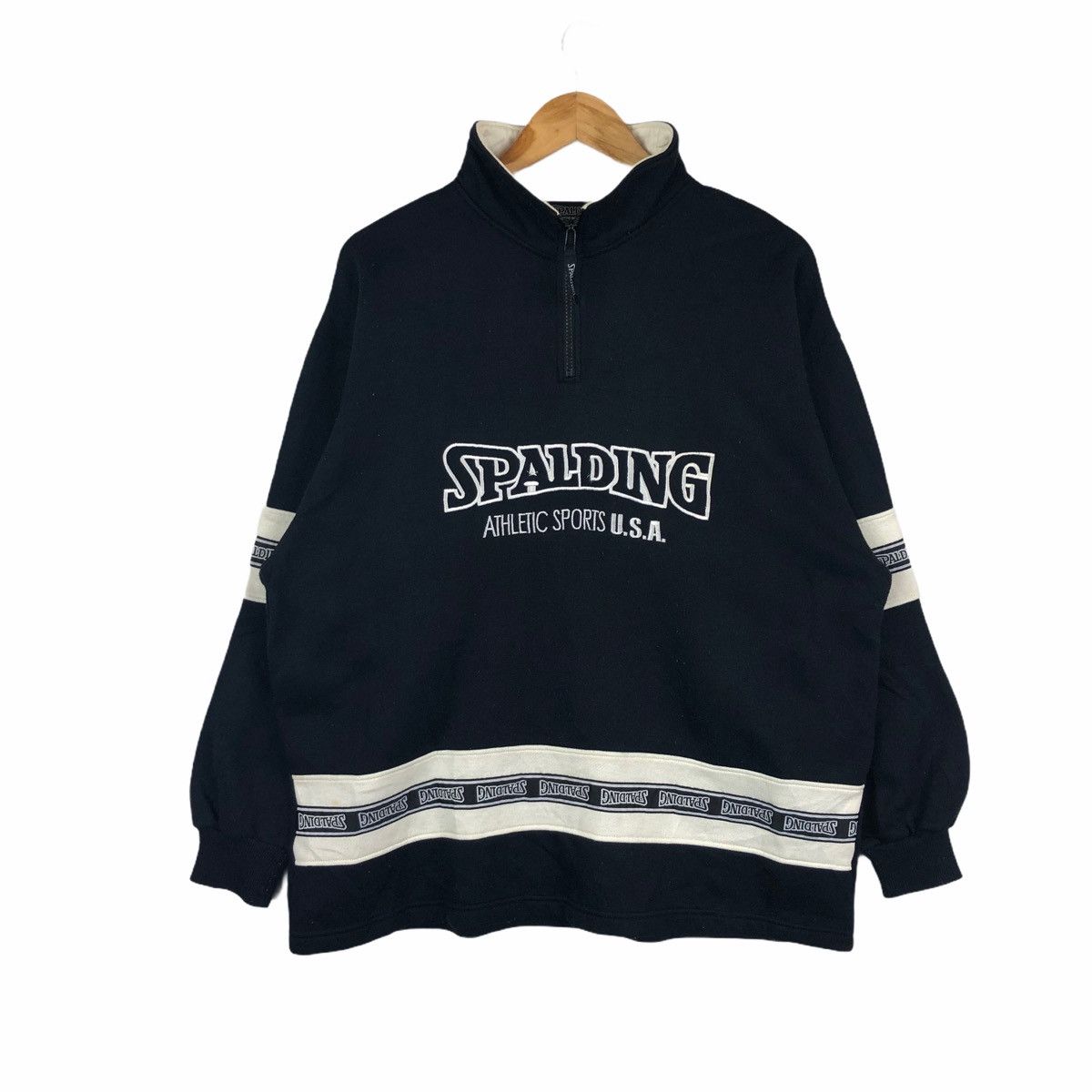 Spalding Spalding sweatshirt casual jumper Size US L / EU 52-54 / 3 - 1 Thumbnail