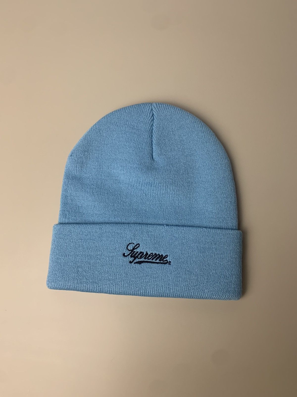 Supreme 2018 Supreme Luden's Beanie Light Blue Size ONE SIZE - 3 Thumbnail