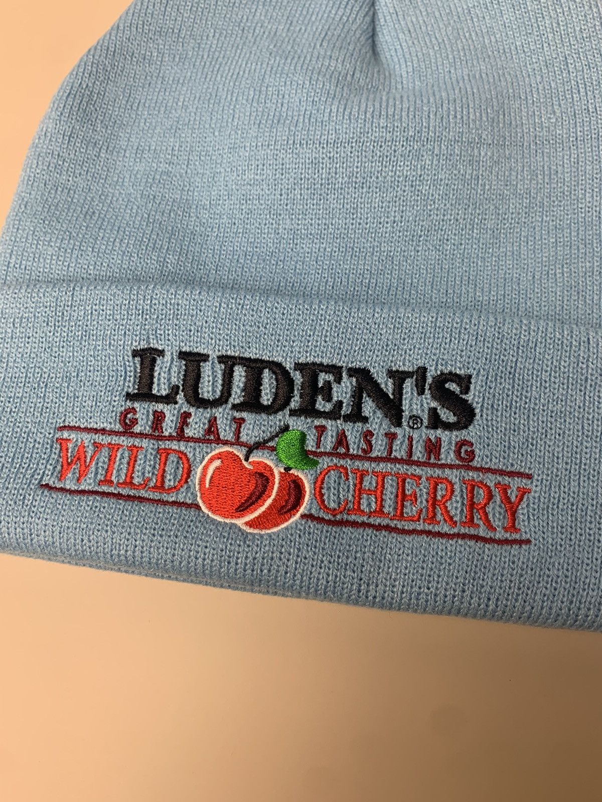 Supreme 2018 Supreme Luden's Beanie Light Blue Size ONE SIZE - 2 Thumbnail