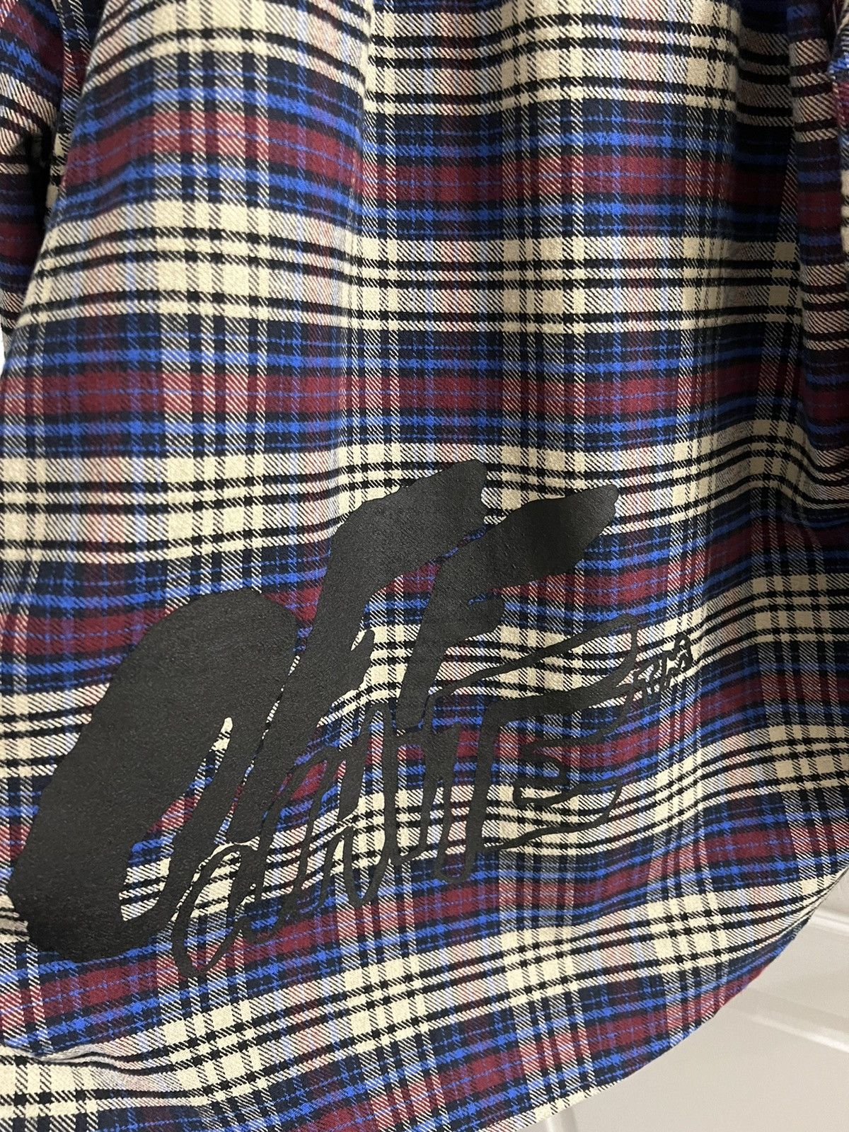 Off-White Off-White Flannel Shirt Large Size US L / EU 52-54 / 3 - 5 Thumbnail