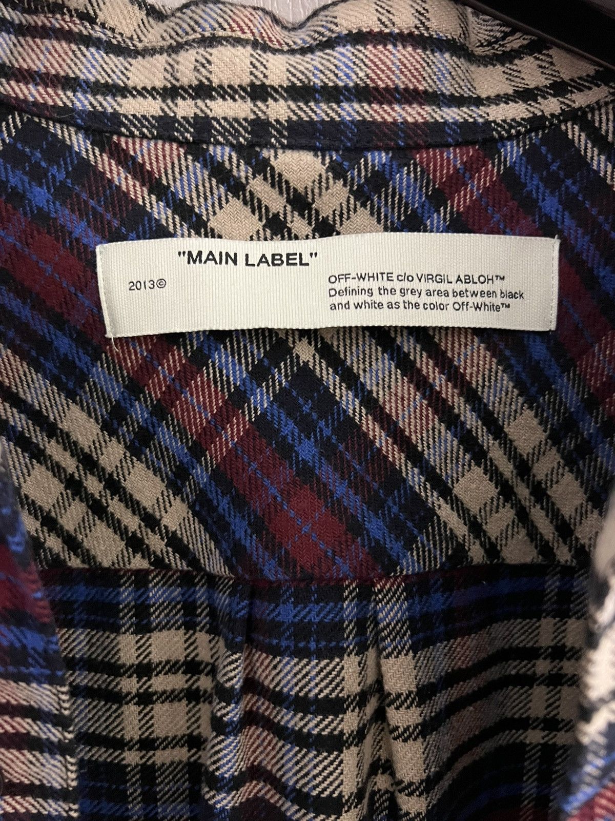 Off-White Off-White Flannel Shirt Large Size US L / EU 52-54 / 3 - 3 Thumbnail