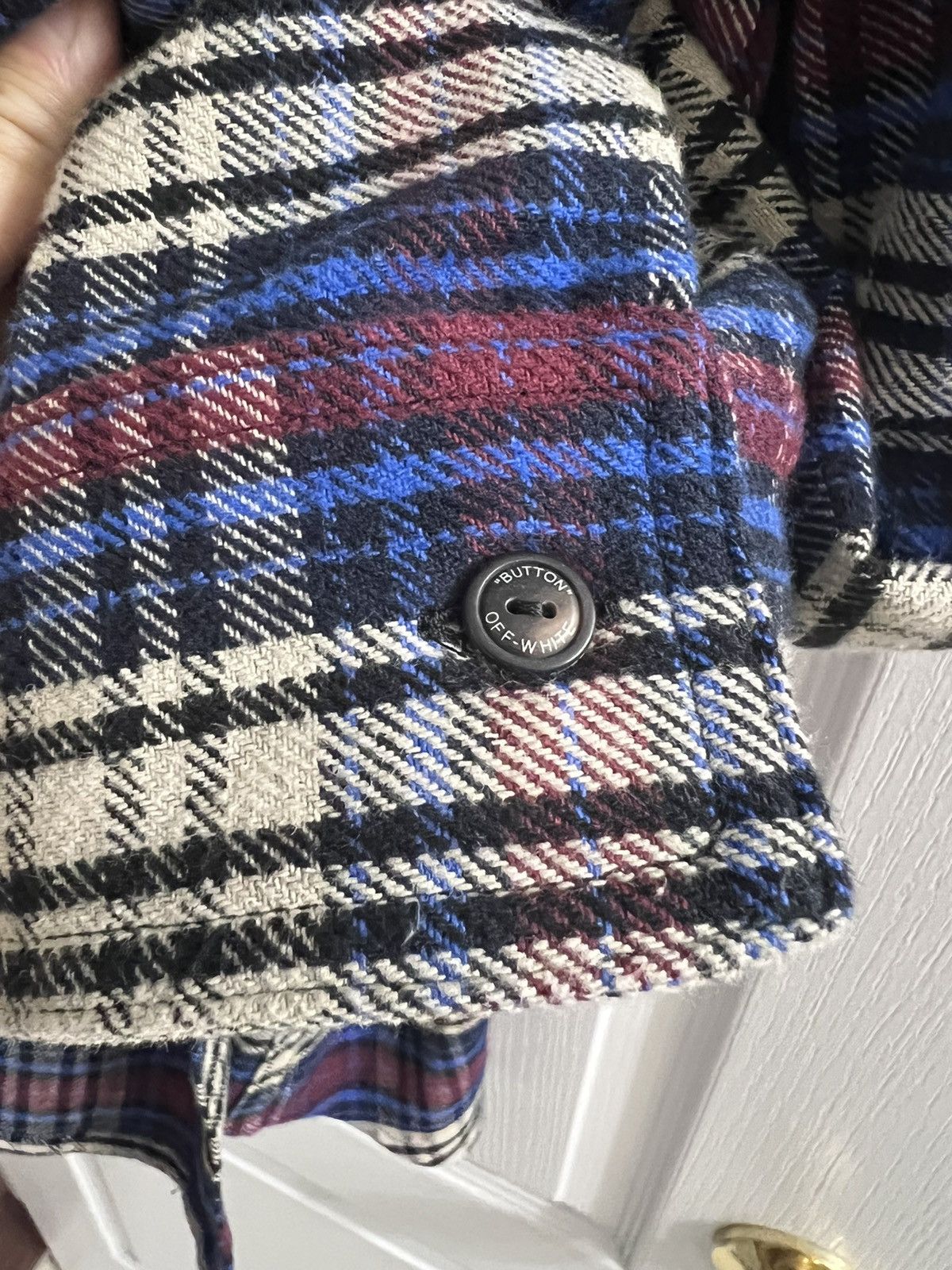 Off-White Off-White Flannel Shirt Large Size US L / EU 52-54 / 3 - 12 Thumbnail