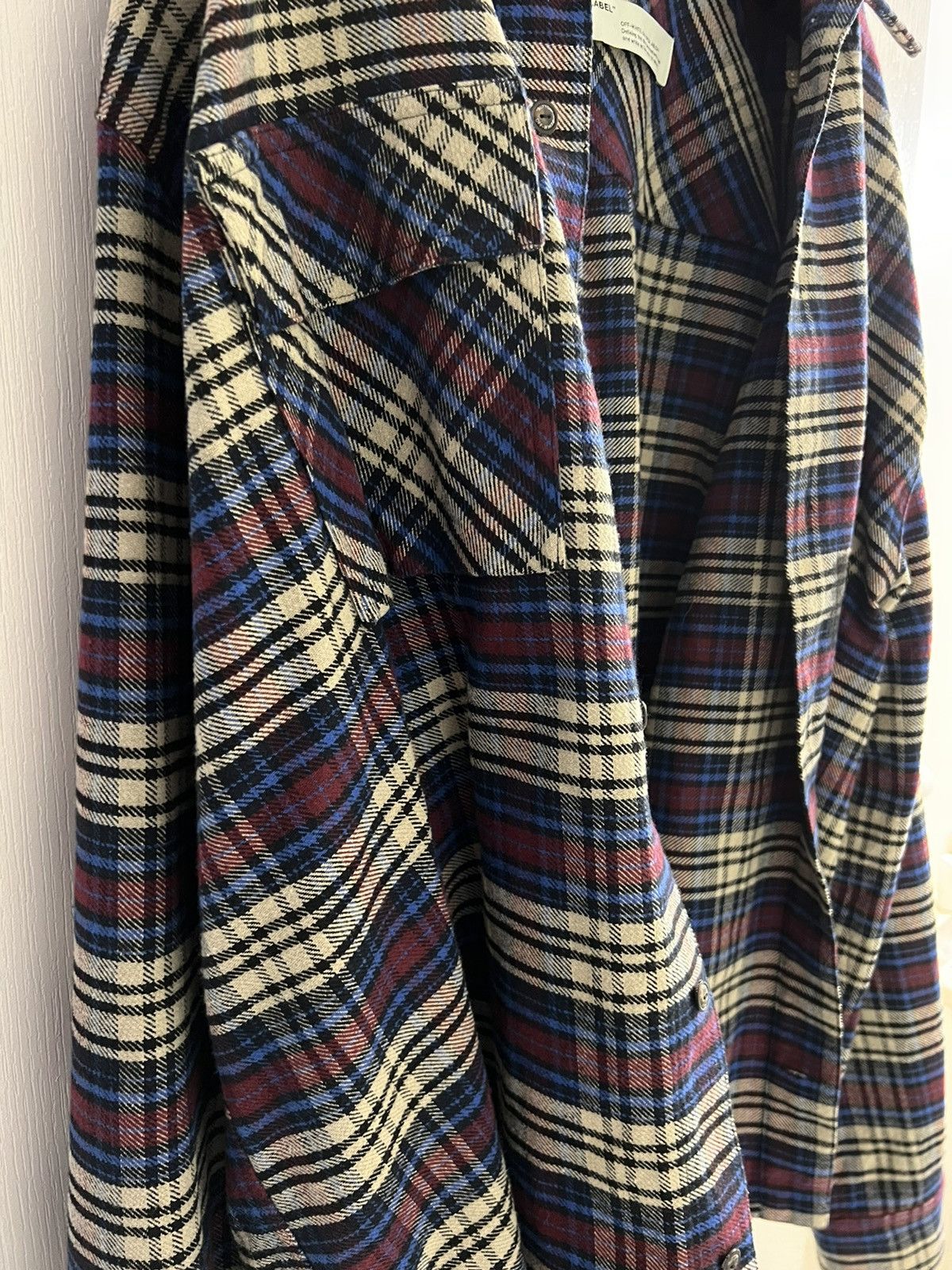 Off-White Off-White Flannel Shirt Large Size US L / EU 52-54 / 3 - 14 Thumbnail
