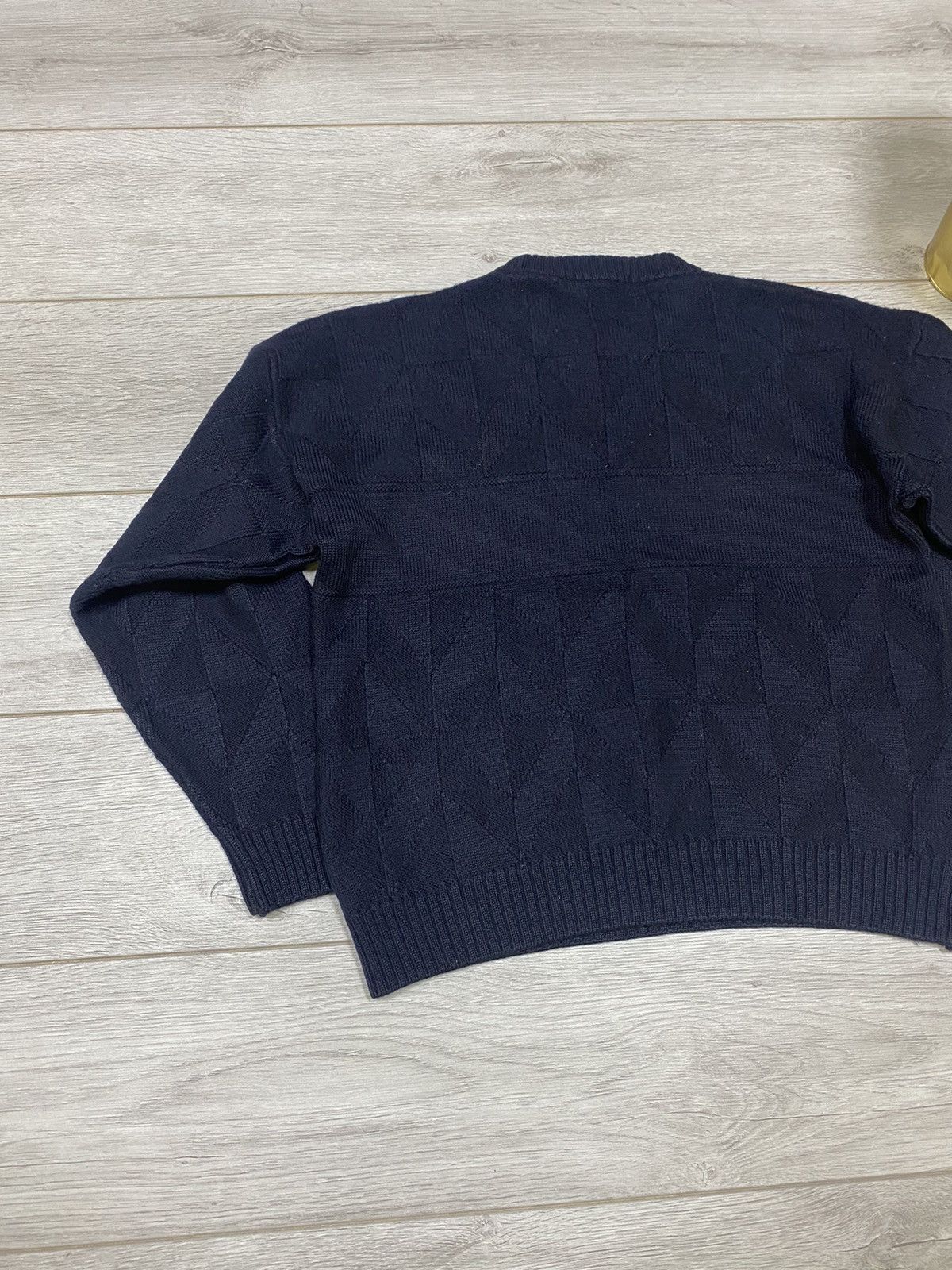 Burberry Burberry vintage big logo wool sweater Size US M / EU 48-50 / 2 - 12 Thumbnail