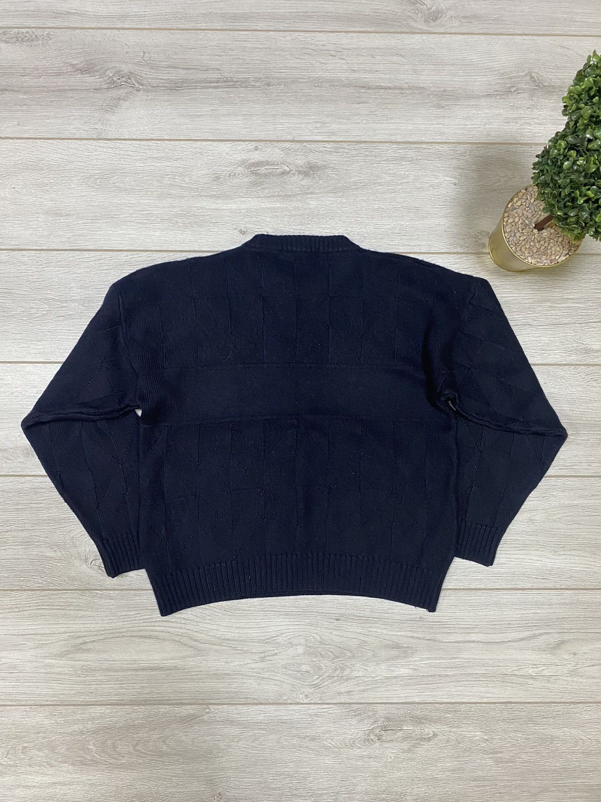 Burberry Burberry vintage big logo wool sweater Size US M / EU 48-50 / 2 - 13 Thumbnail