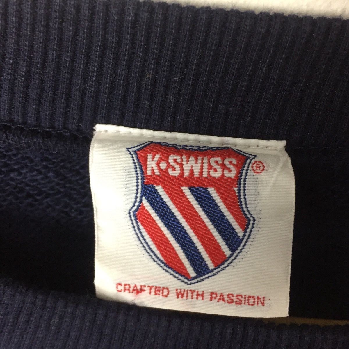Vintage K.swiss Sweatshirt Spellout Big Logo Embroidered Jumper Size US L / EU 52-54 / 3 - 2 Thumbnail