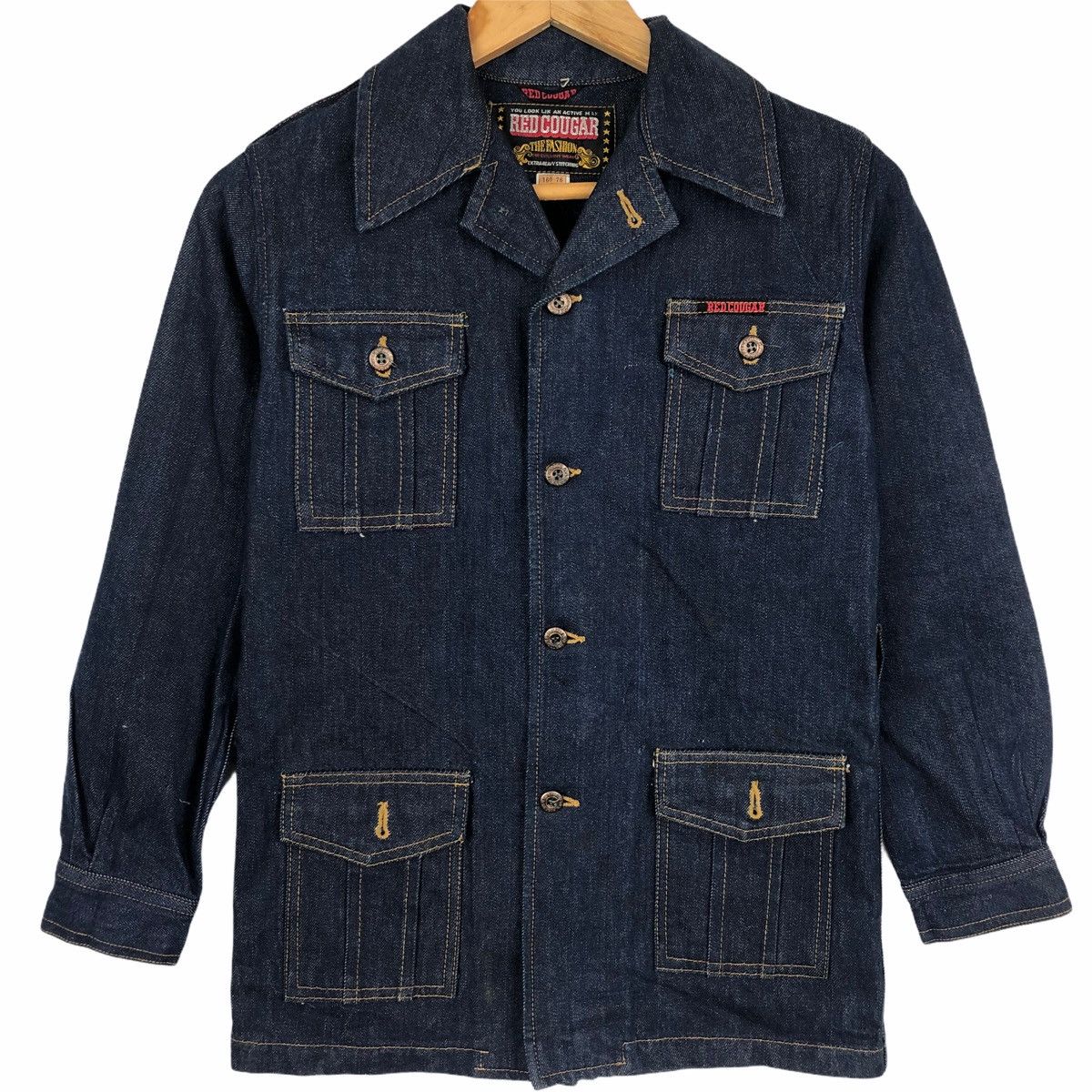 Vintage Vintage red cougar denim jacket Size US XS / EU 42 / 0 - 3 Thumbnail
