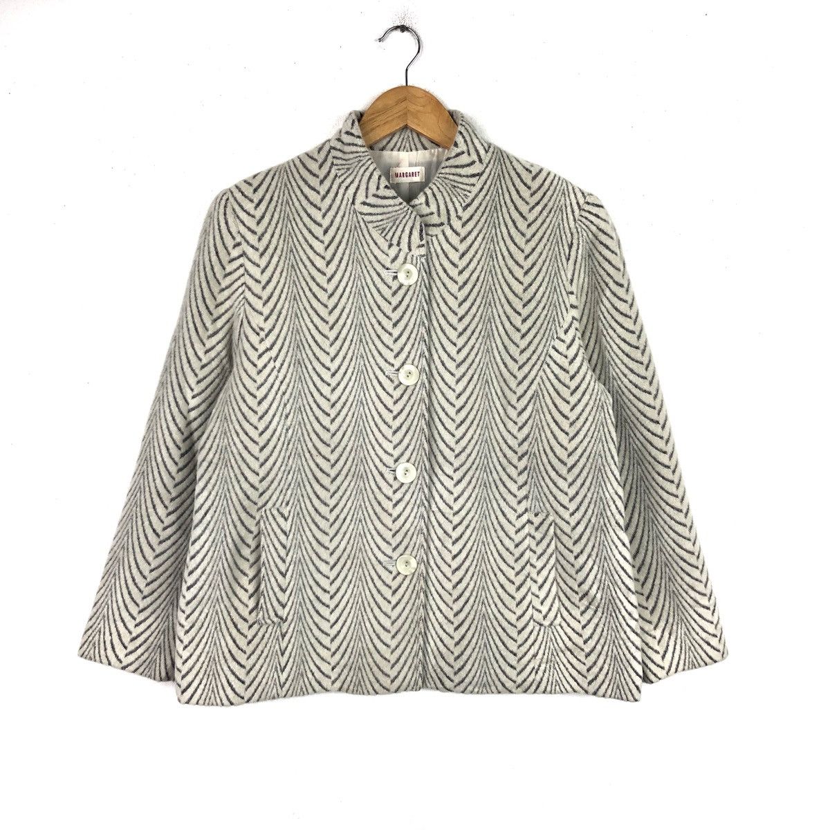 Vintage Margaret blazer casual jumper pullover Size 36S - 1 Thumbnail