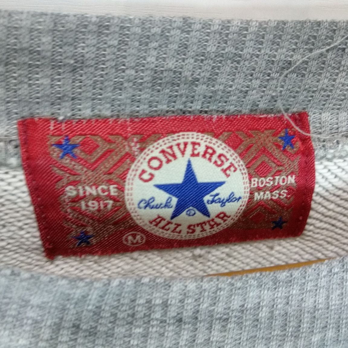 Converse CONVERSE Small Logo Grey Plain Sweatshirts Jumper Pullover Size US M / EU 48-50 / 2 - 8 Thumbnail